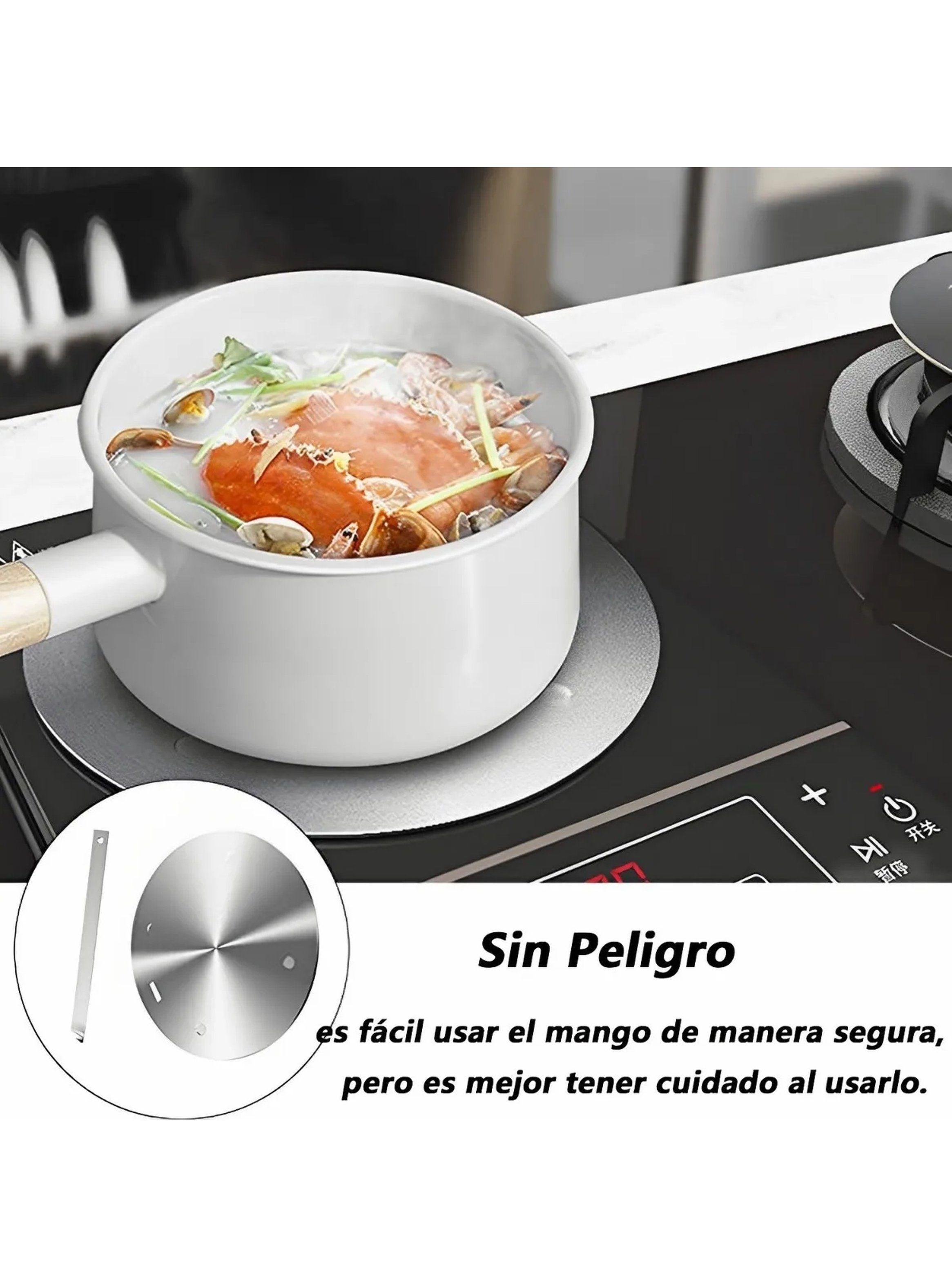 Disco Adaptador Para Cocina de Inducción 200mm Acero Inoxidable-6