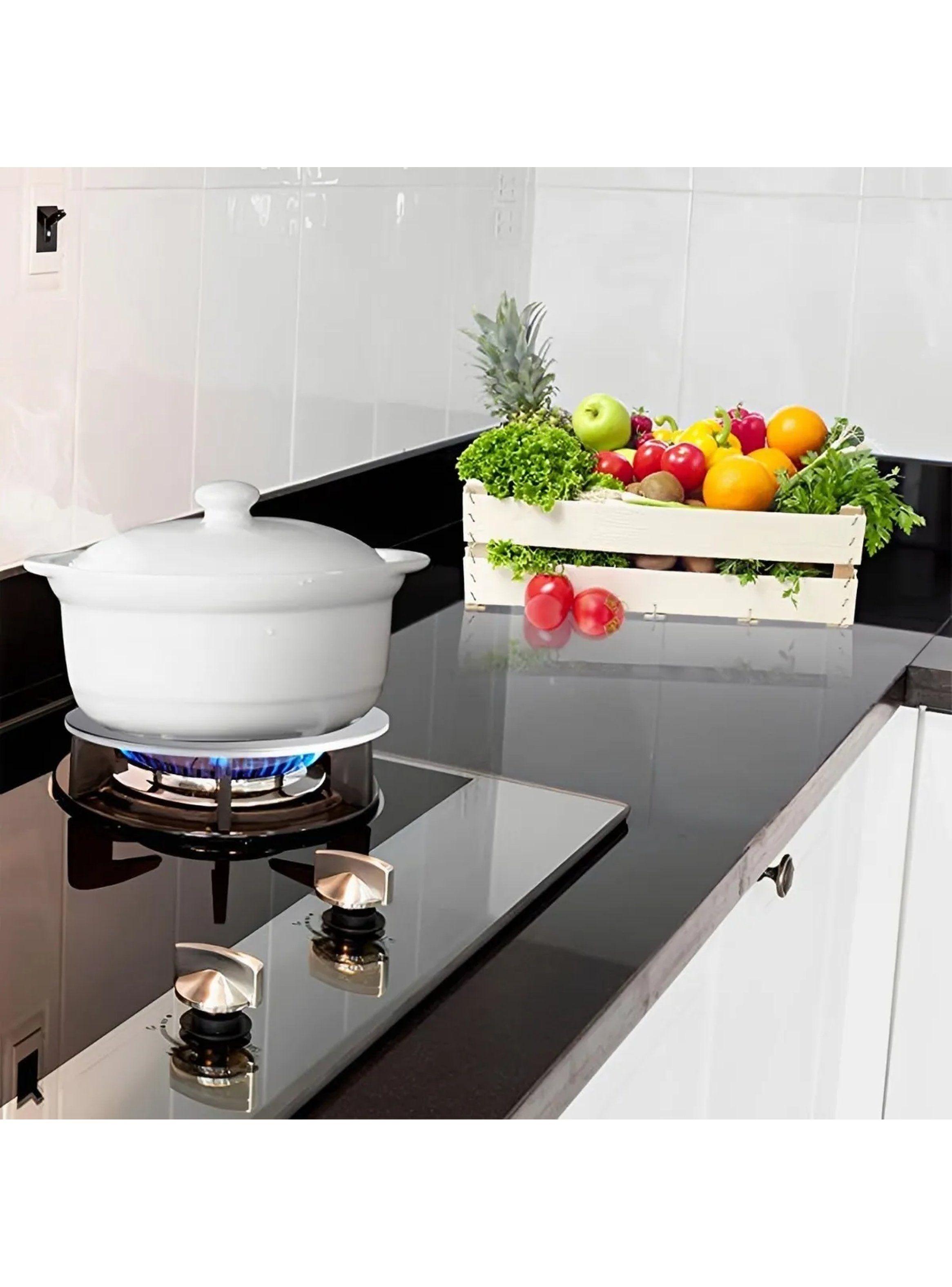 Disco Adaptador Para Cocina de Inducción 200mm Acero Inoxidable-8