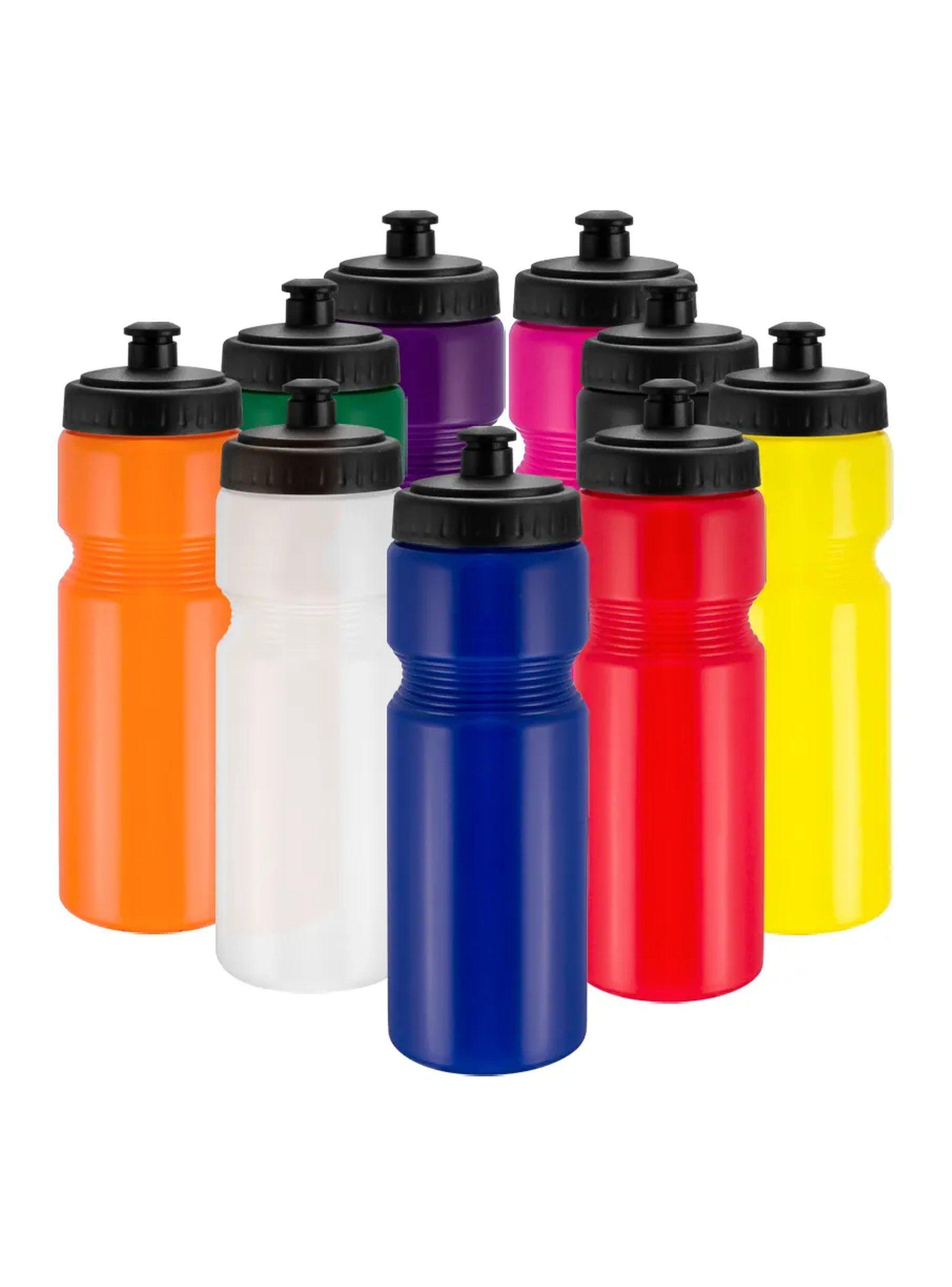Botellas Deportivas Plásticas 750 ml Sin BPA | Pack de 10-5