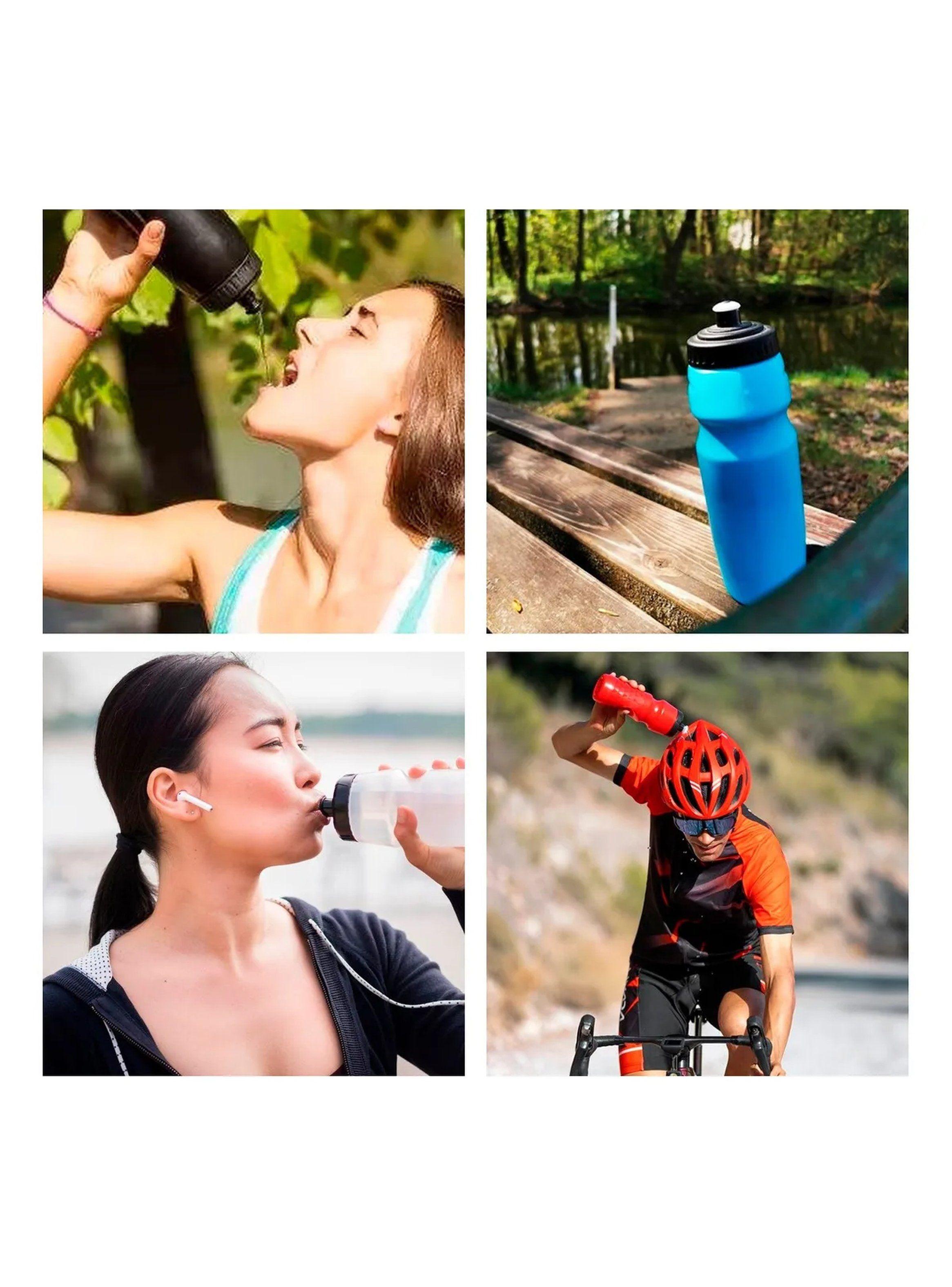 Botellas Deportivas Plásticas 750 ml Sin BPA | Pack de 10-8