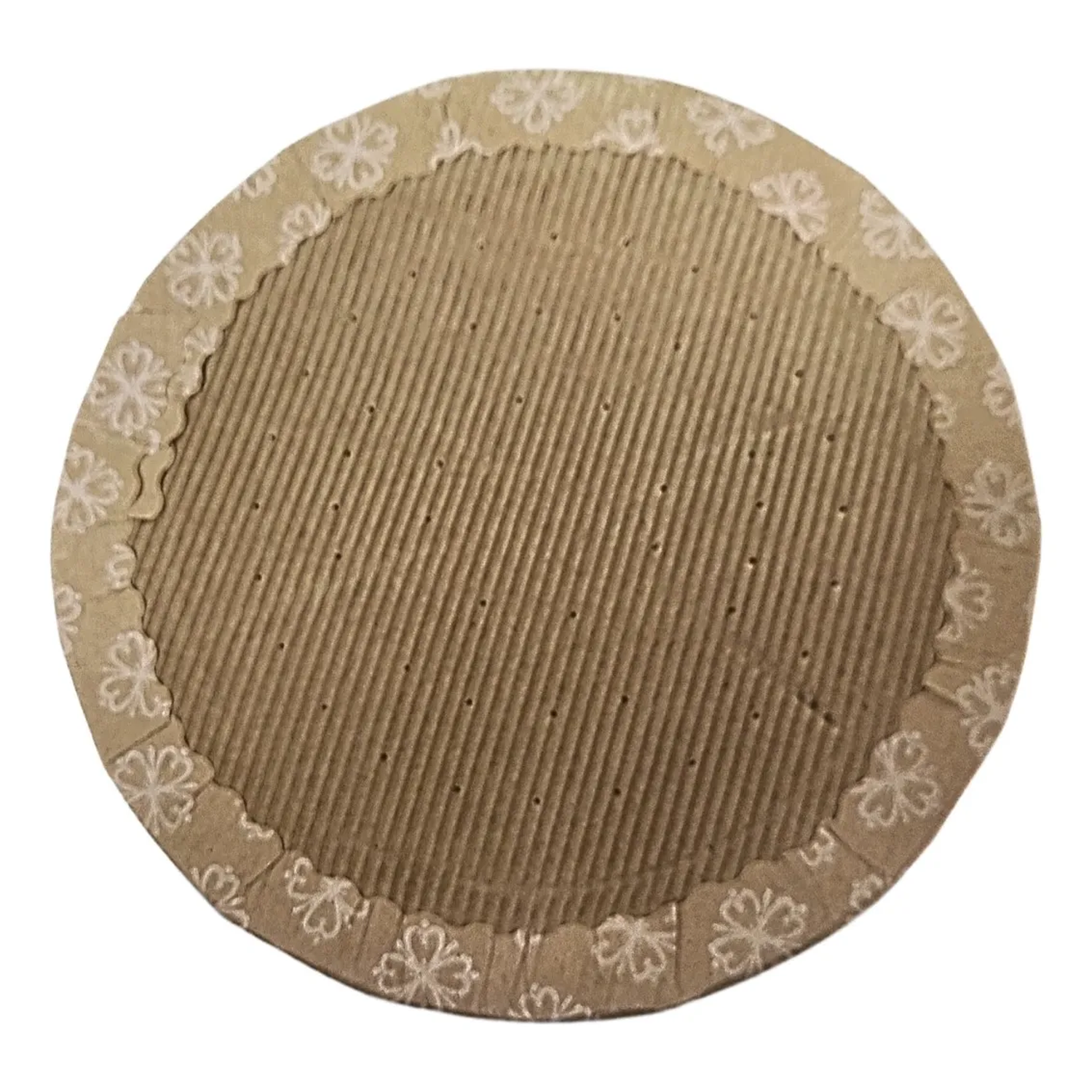 Molde para Tarta de Papel Kraft 17 cm Diámetro 6 cm Altura-2