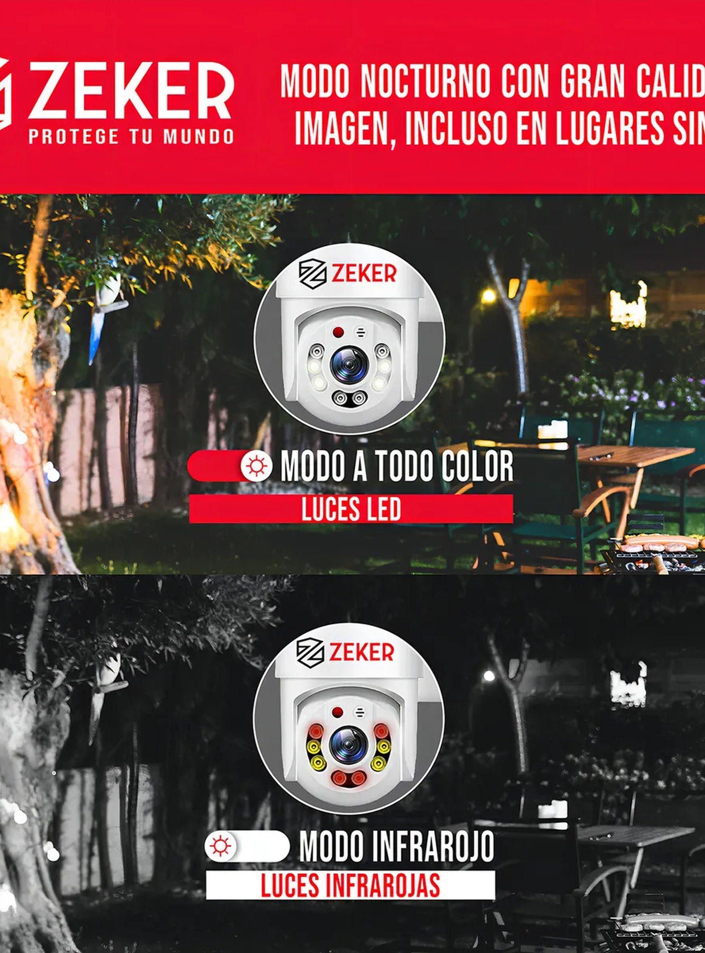 Cámara IP de Seguridad WiFi Vision Nocturna 1080P Interior y Exterior-3