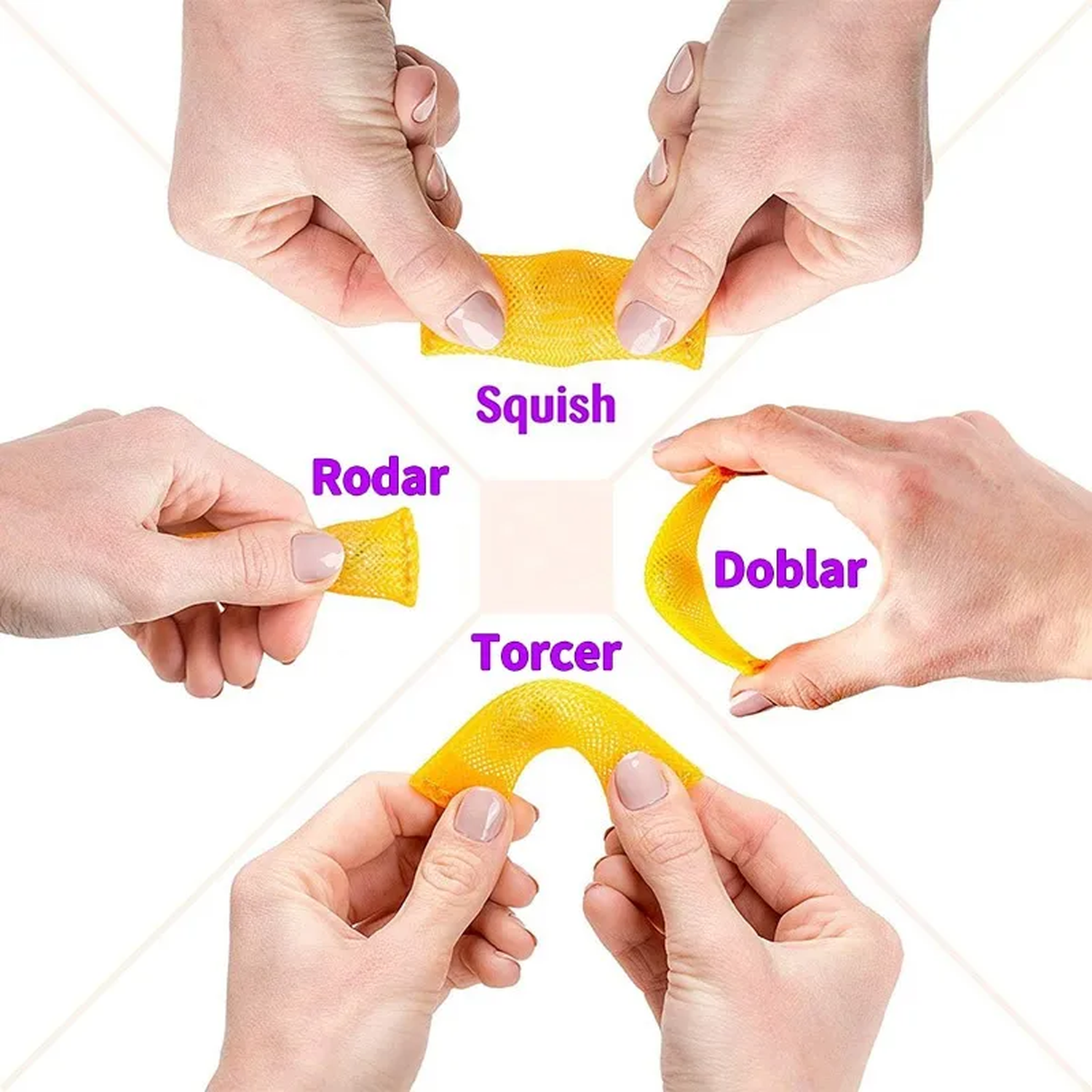 Juguetes Antiestrés 55 Piezas Niños Fidget Sensorial Multicolor-4