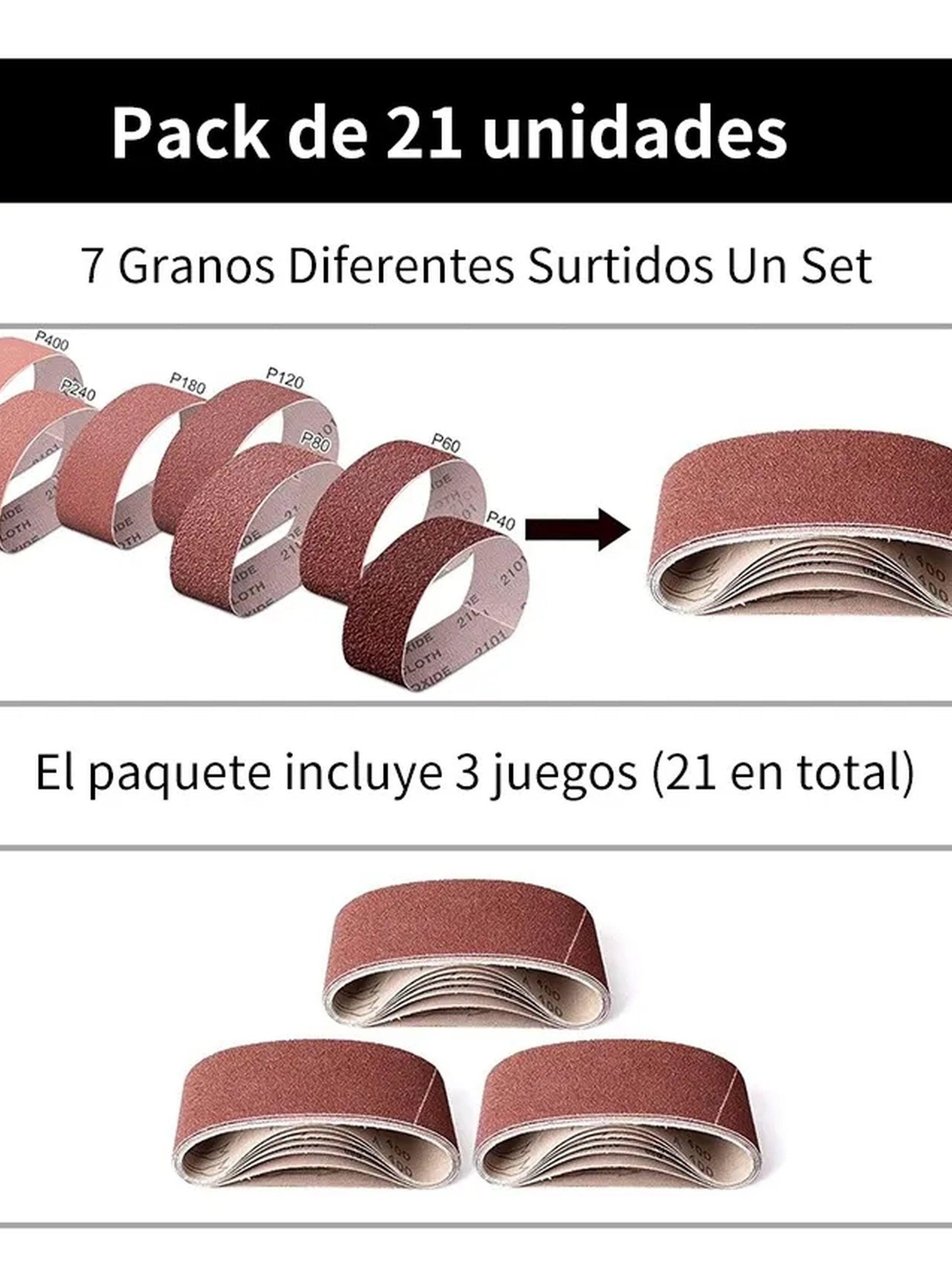 Lijas de Banda Multi-Grit para Lijadora Eléctrica-6