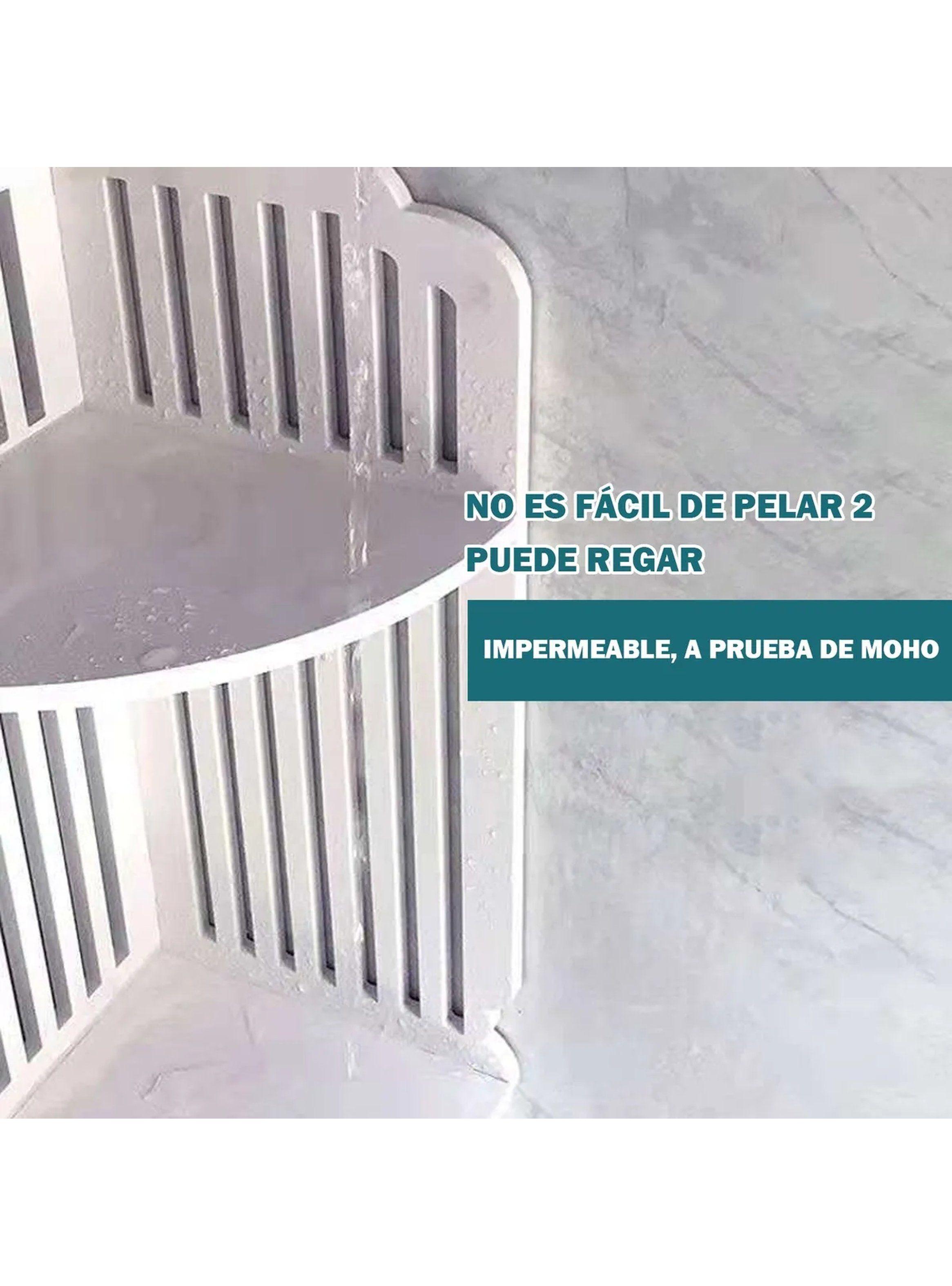 Estantería de Almacenamiento Vertical Plástica Multiusos Blanca-8