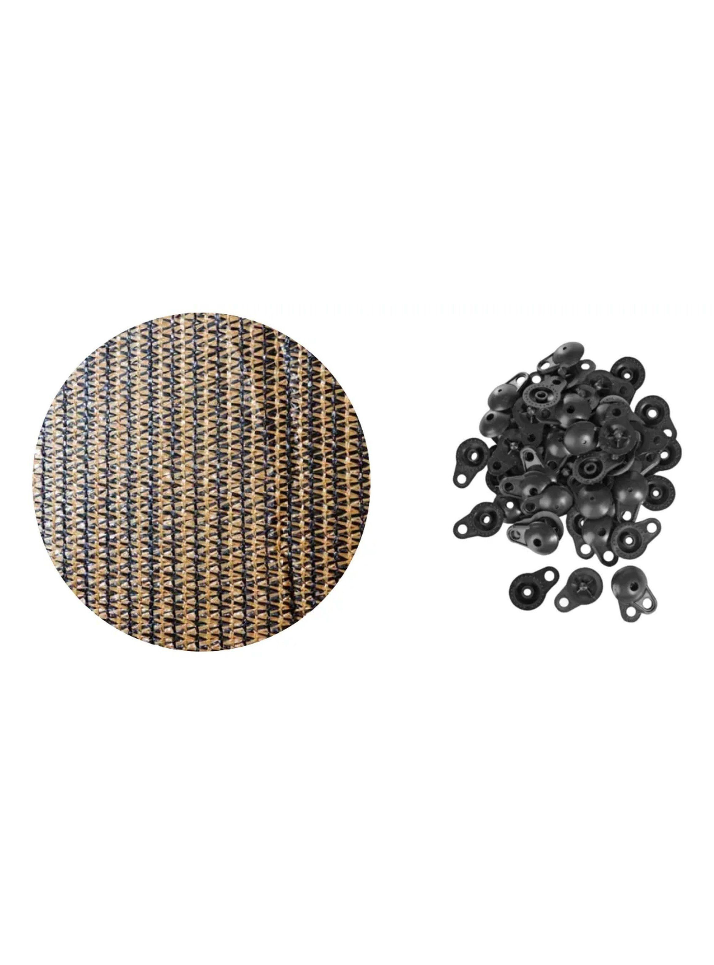 Tela De Malla Antideslizante Marrón Prieta-0