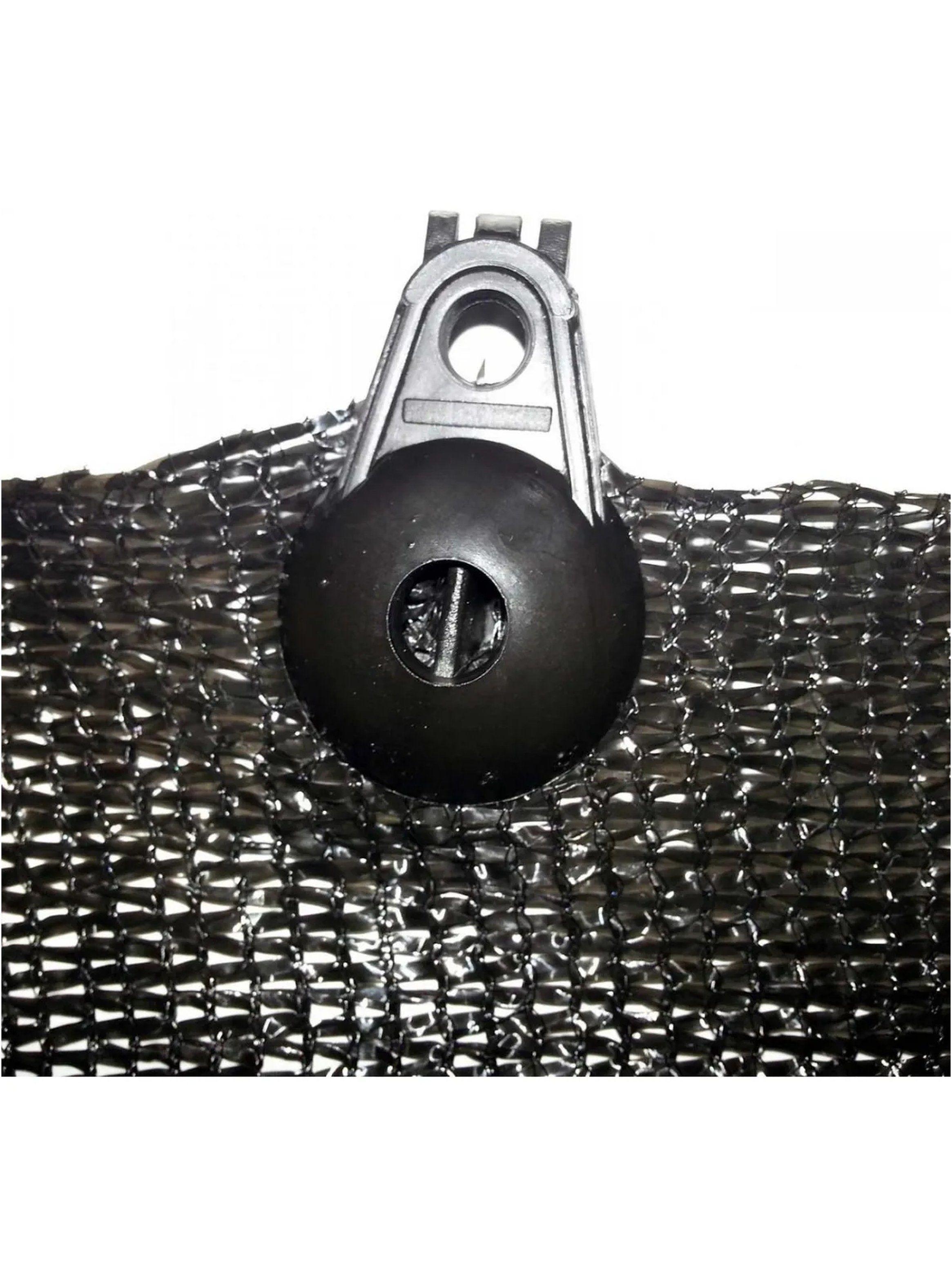 Tela De Malla Antideslizante Marrón Prieta-5