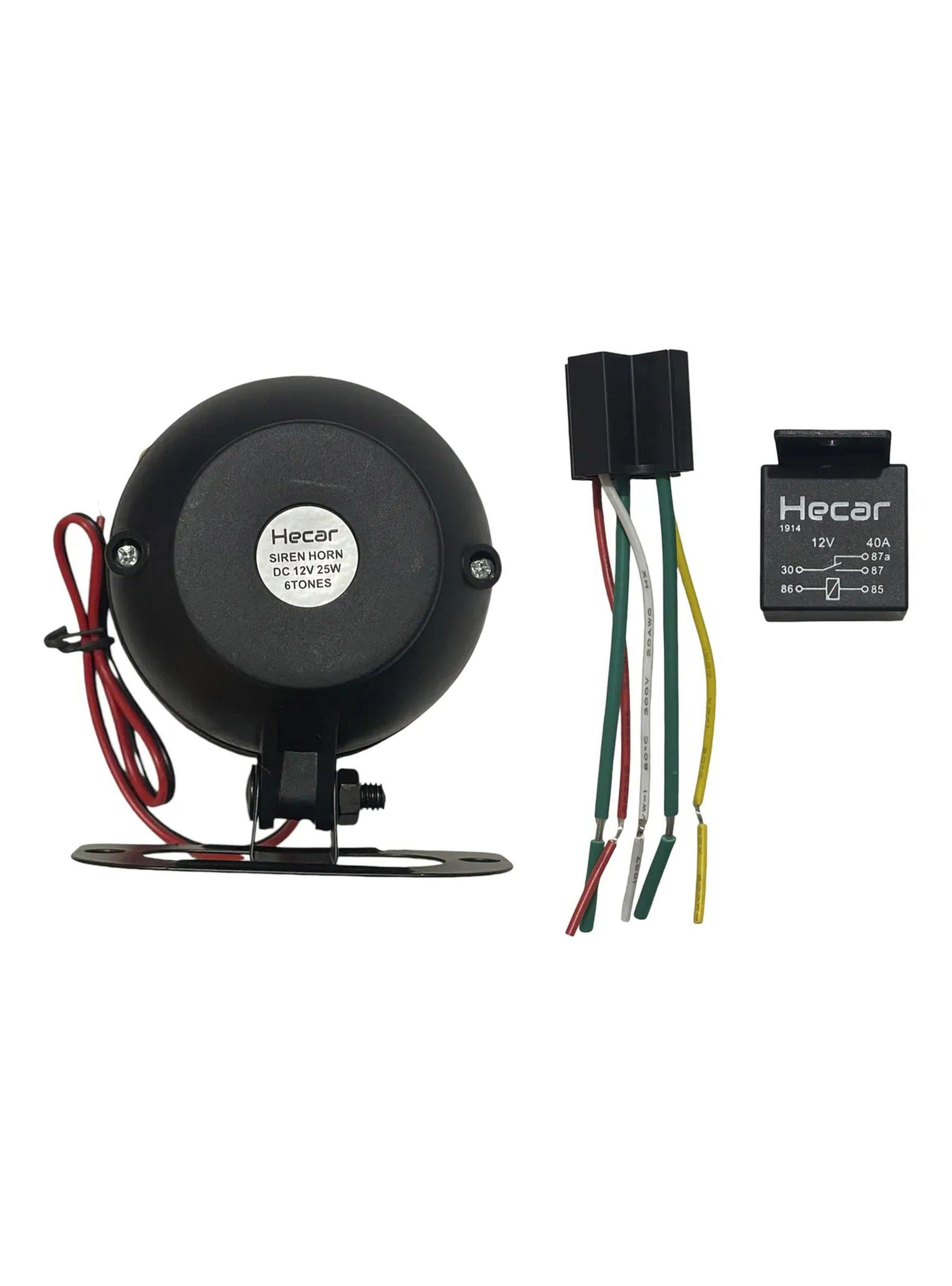 Alarma de Auto Universal Sistema Anticloneo 12V-8