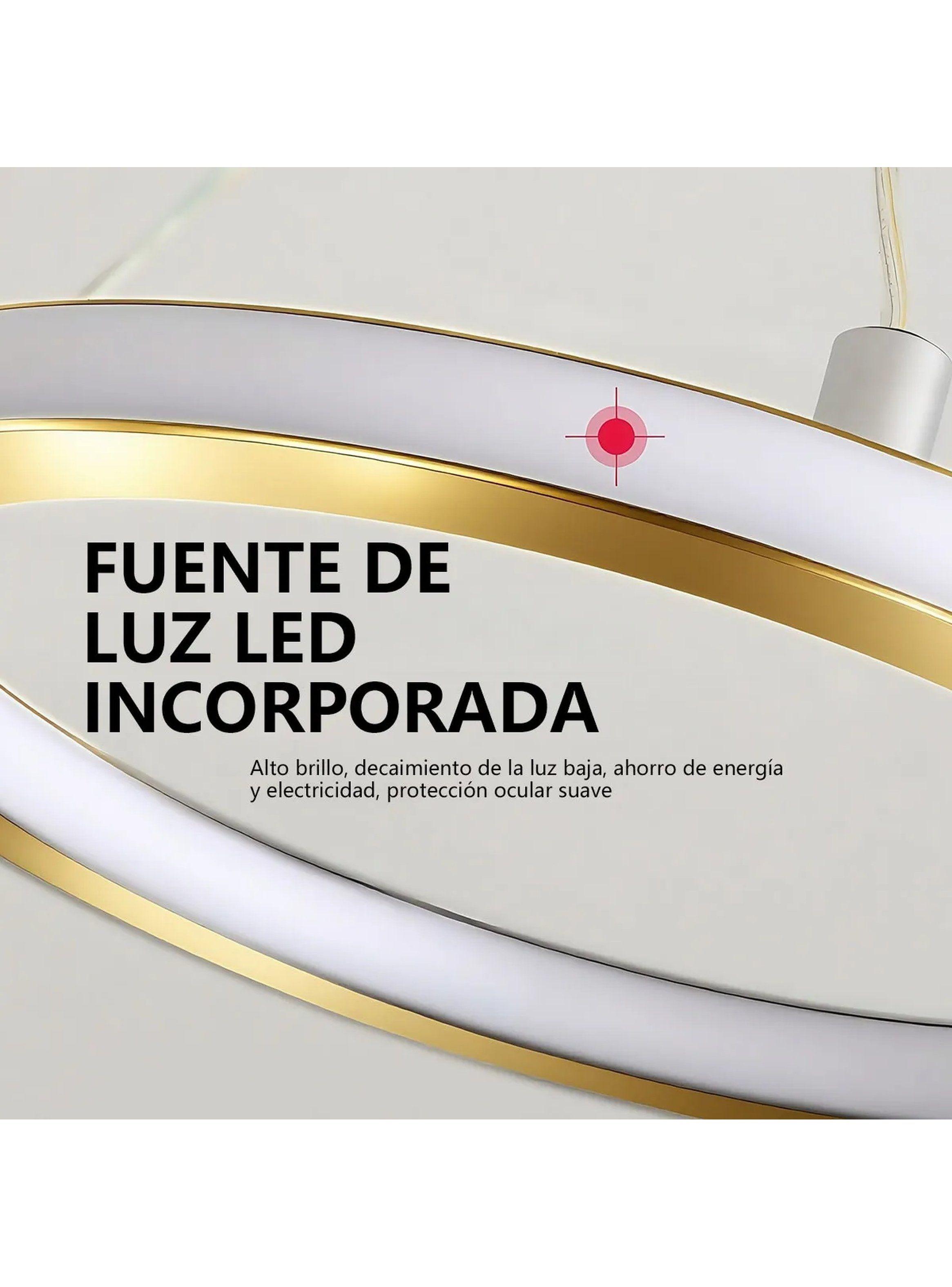 Lámpara de Techo LED 19W Regulable 3 Tonos de Luz-4
