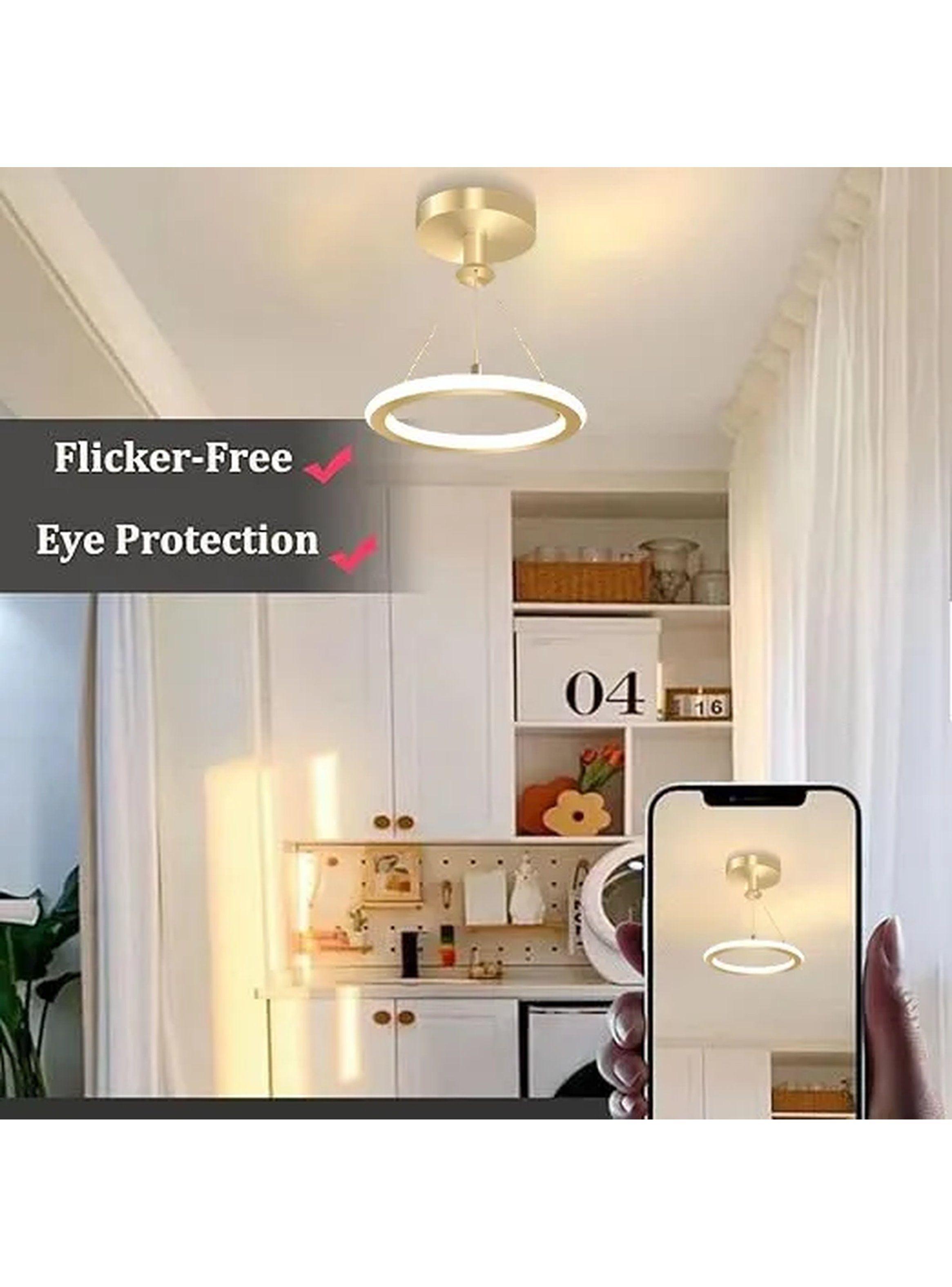 Lámpara de Techo LED 19W Regulable 3 Tonos de Luz-5