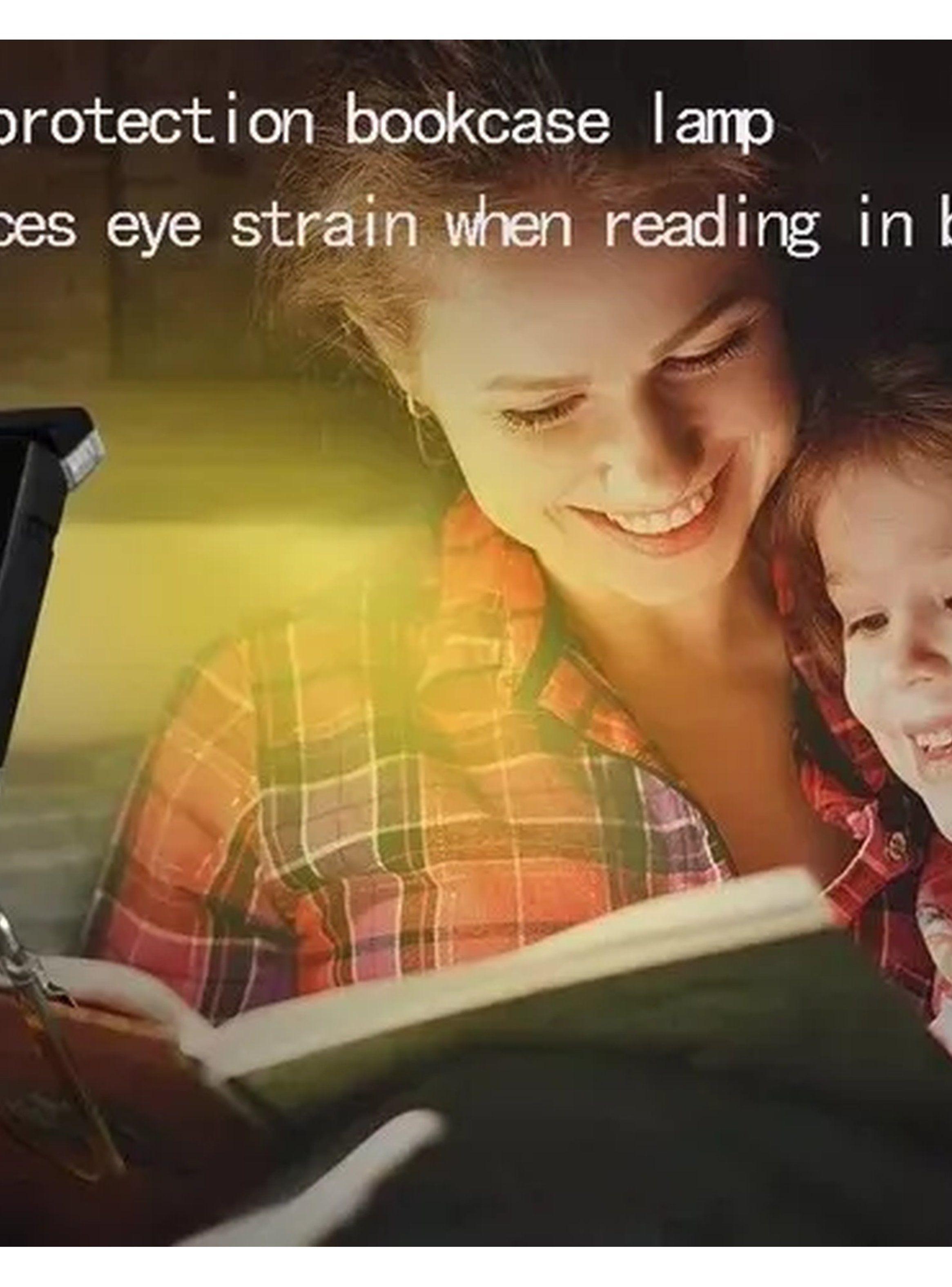 Lámpara de Lectura con Protección Ocular Luz LED Recargable Ajustable-2