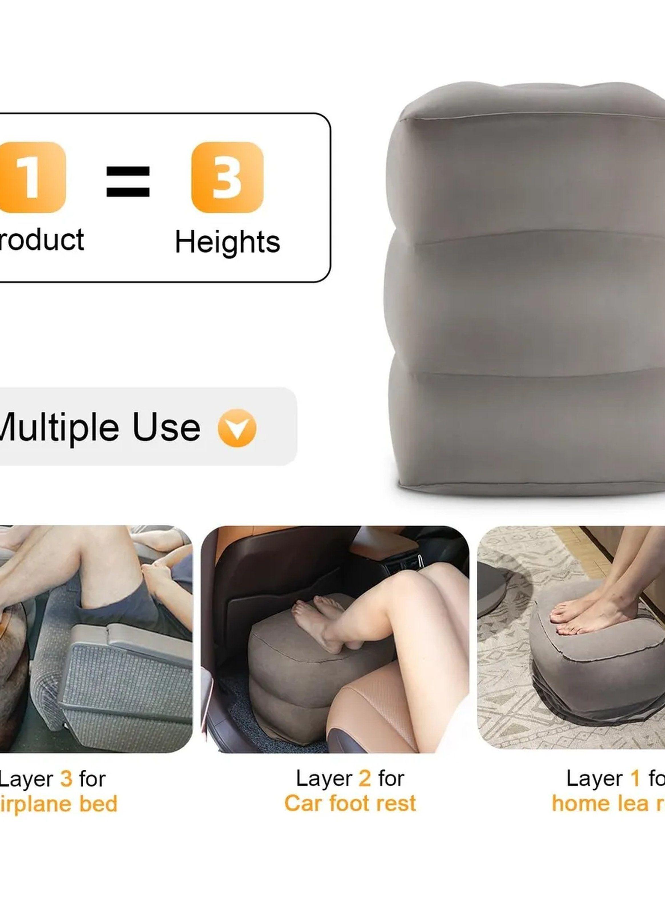 Cojín Inflable de Descanso Ajustable para Piernas y Pies-2