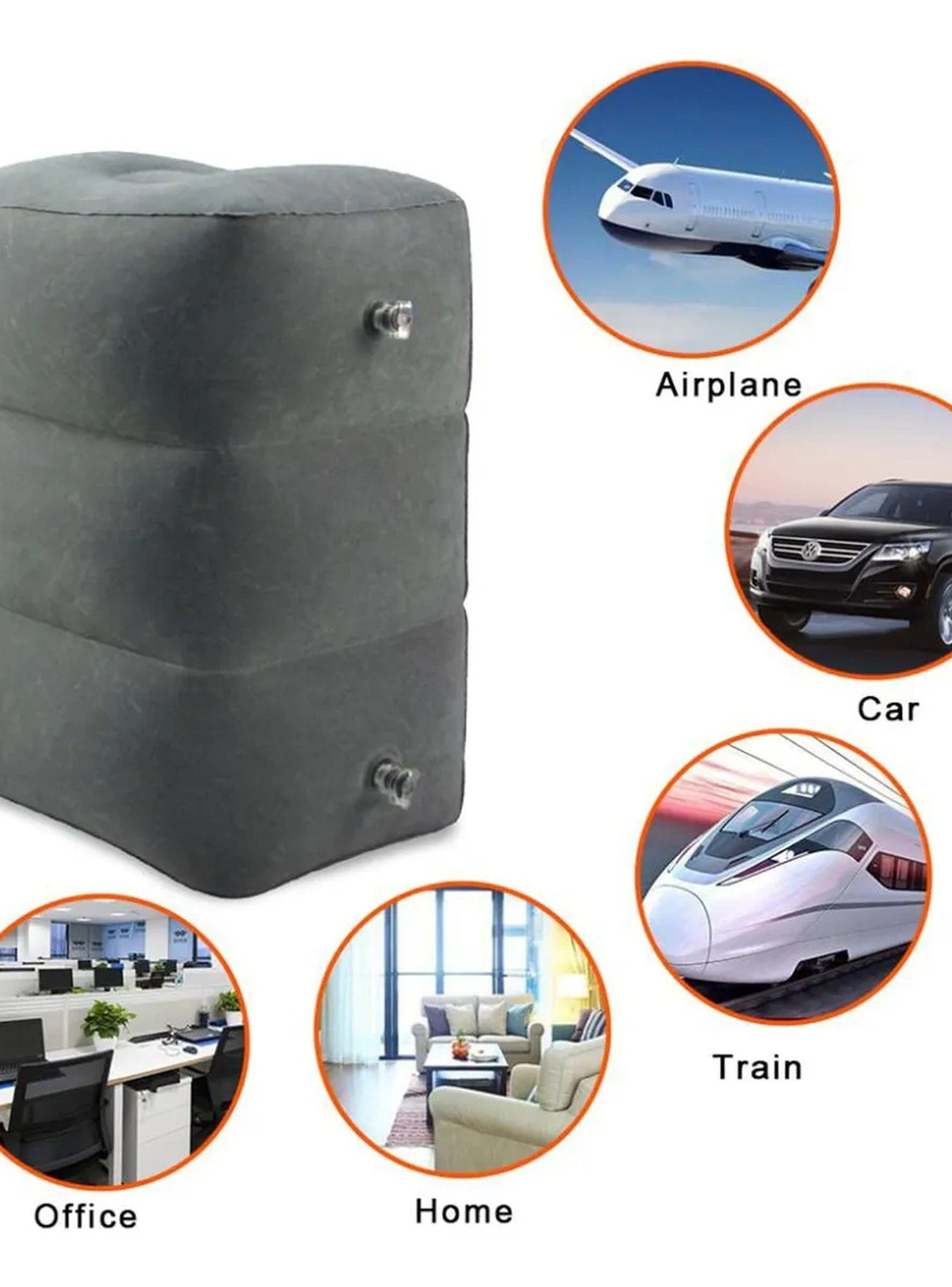 Cojín Inflable de Descanso Ajustable para Piernas y Pies-8