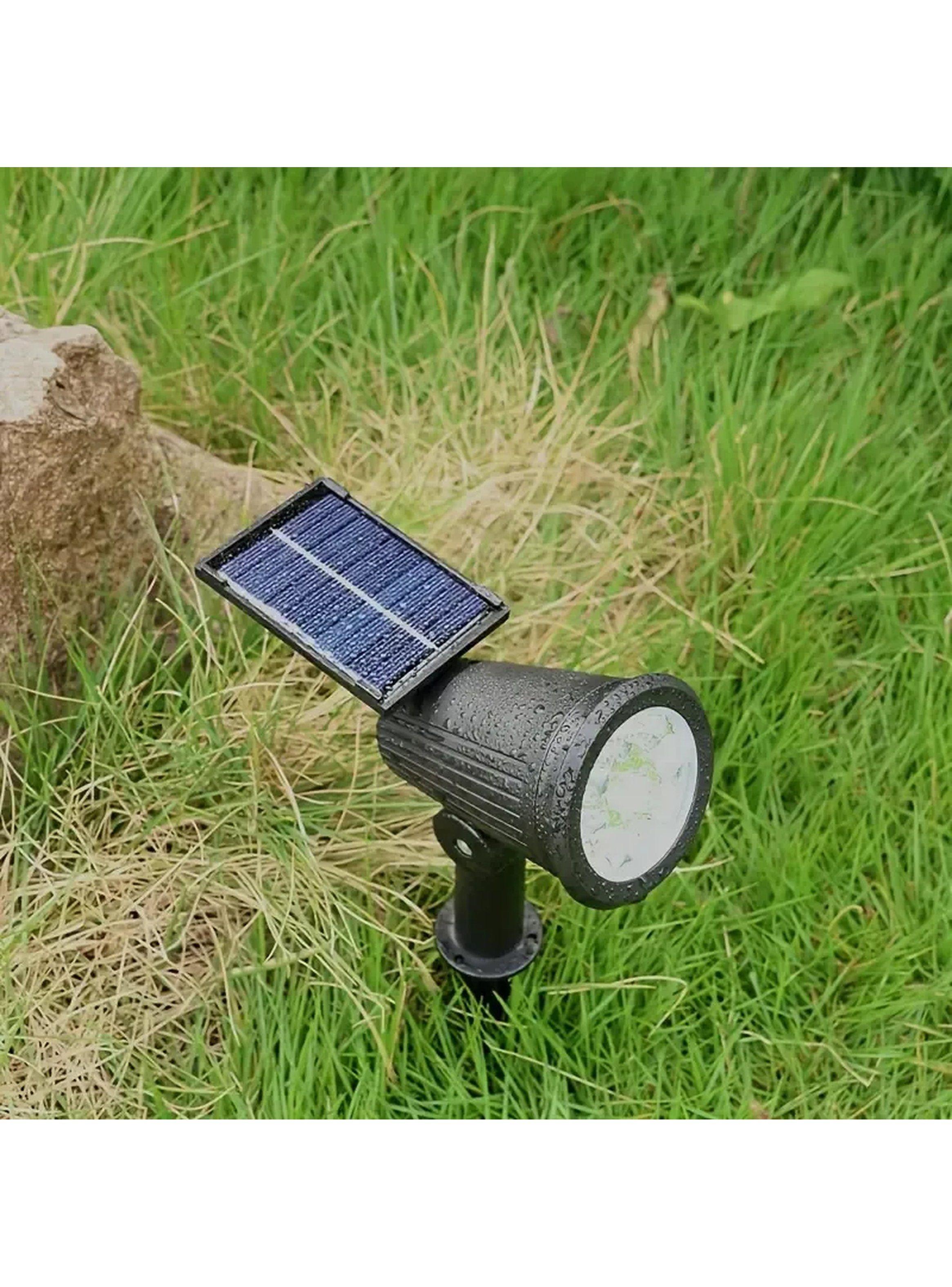 Luz Solar Exterior LED Impermeable Jardín Ajustable-5