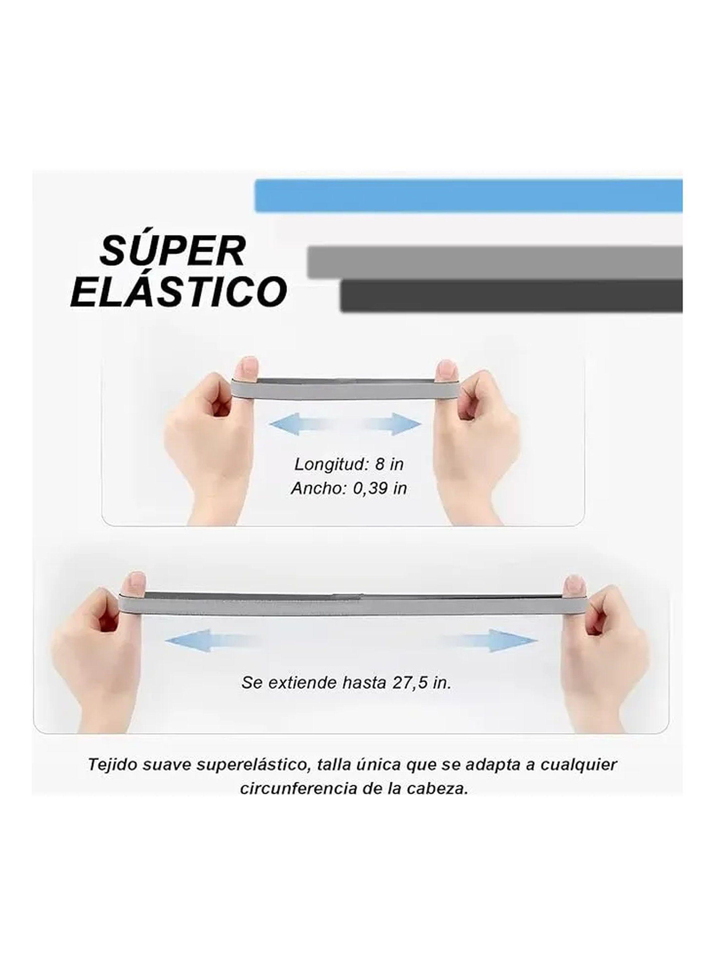 Cintas Elásticas Antideslizantes Deportivas Mujer Secado Rápido-4