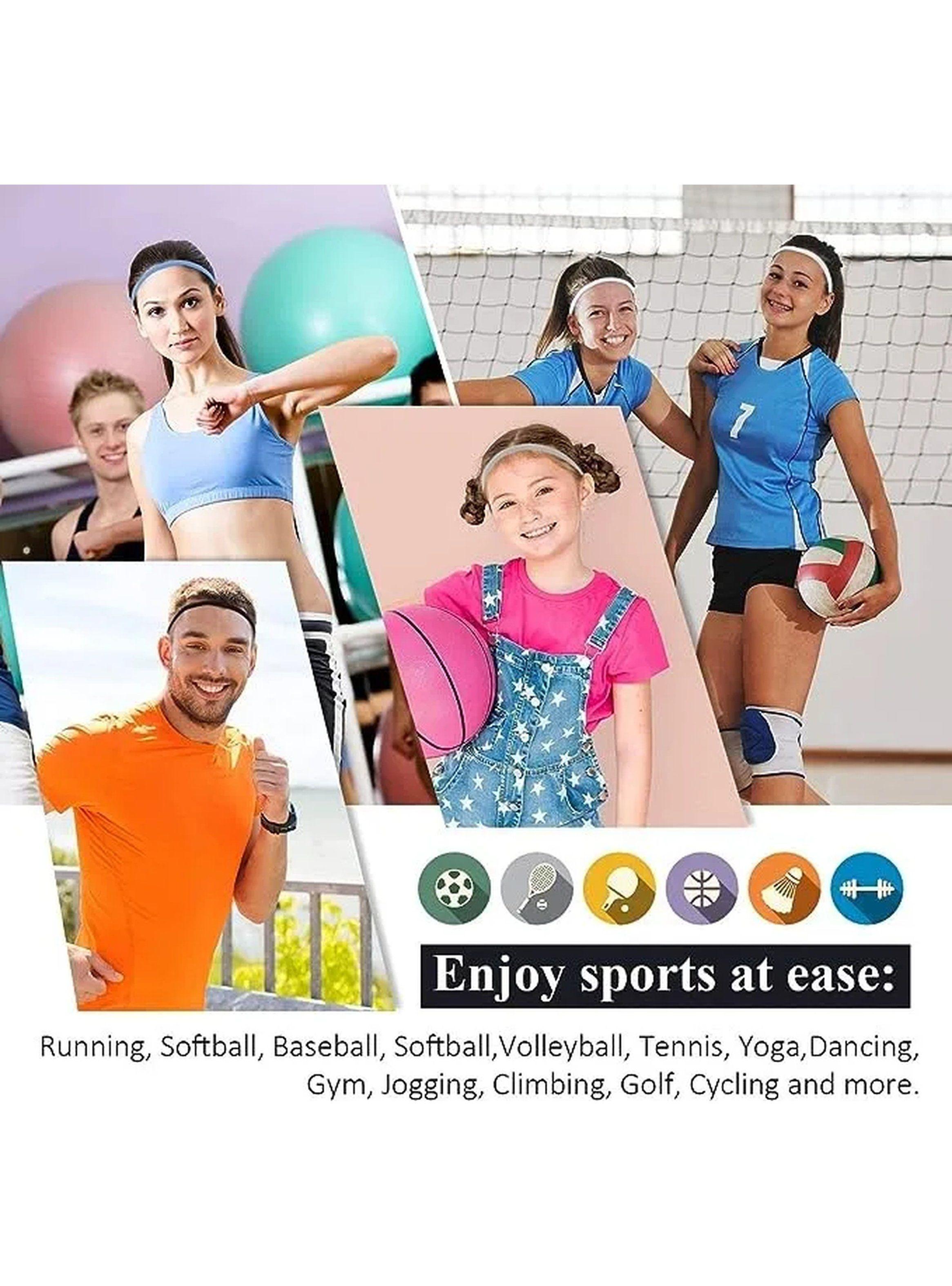 Cintas Elásticas Antideslizantes Deportivas Mujer Secado Rápido-7