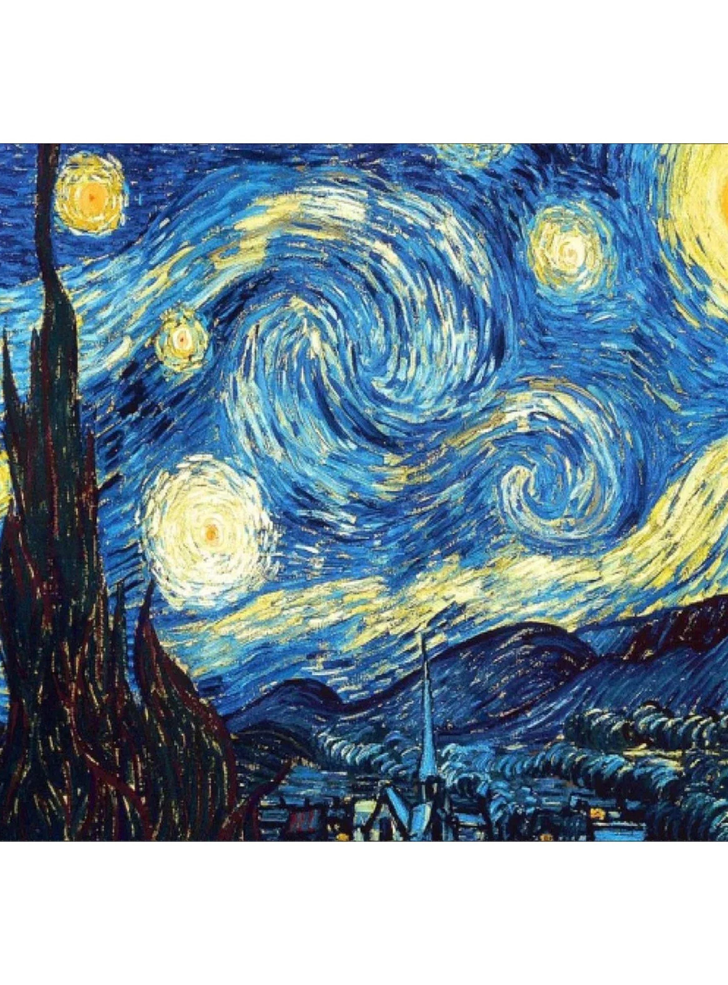 Kit de Pintura Diamante DIY Estilo Noche Estrellada-0