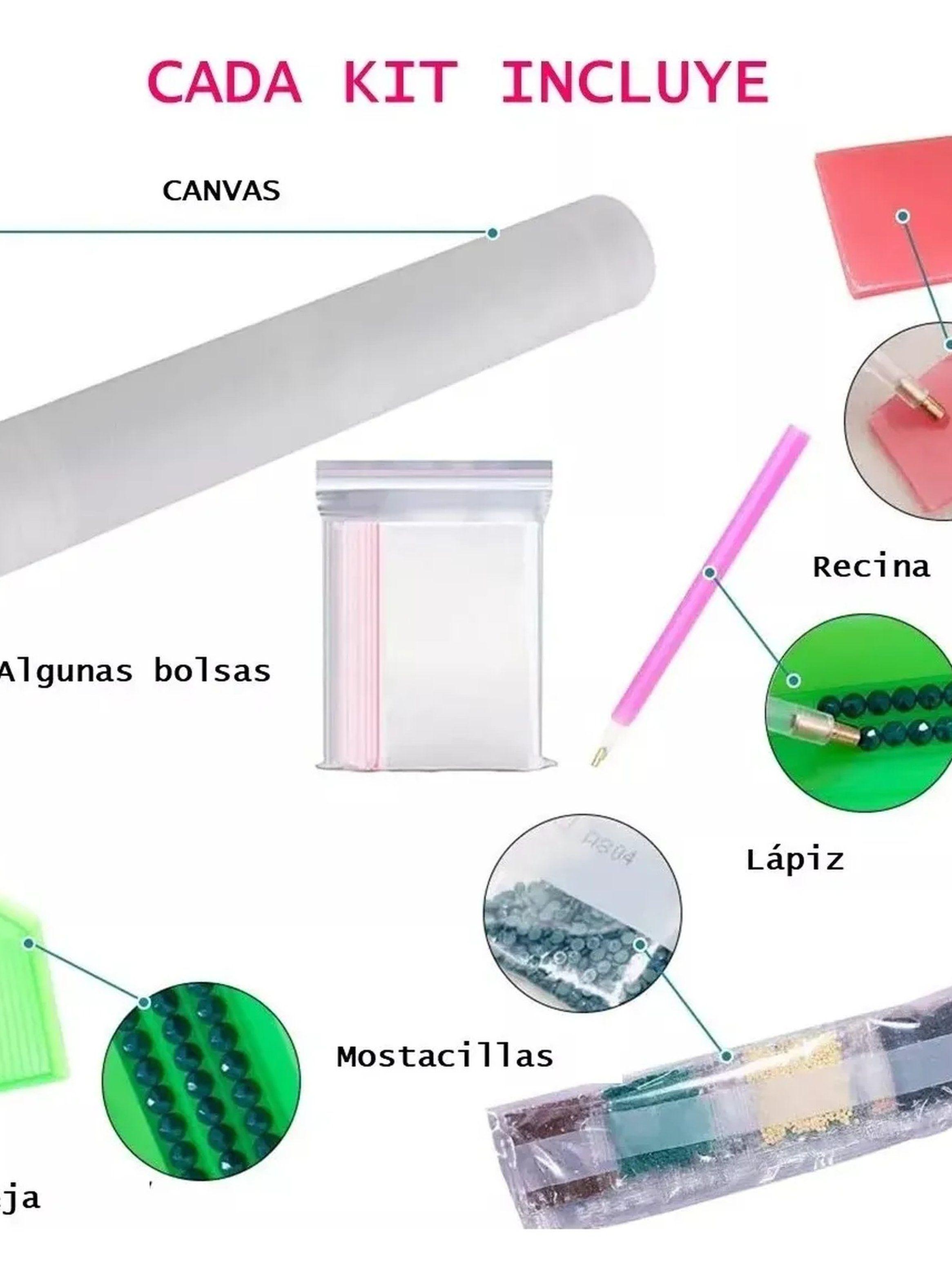 Kit de Pintura Diamante DIY Estilo Noche Estrellada-1