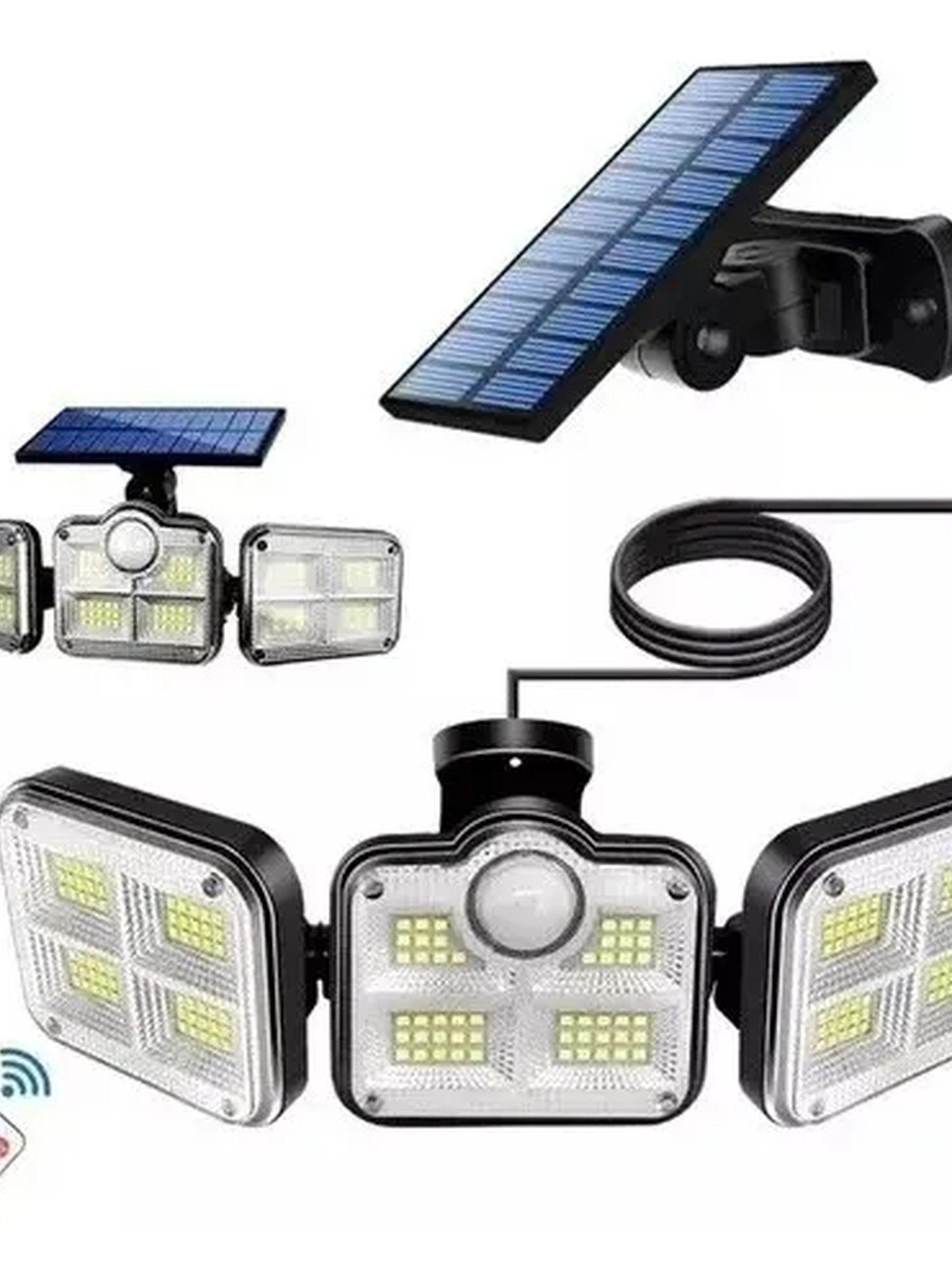 Lámpara Solar LED Exterior Multifuncional Impermeable Con Sensor De Movimiento-1