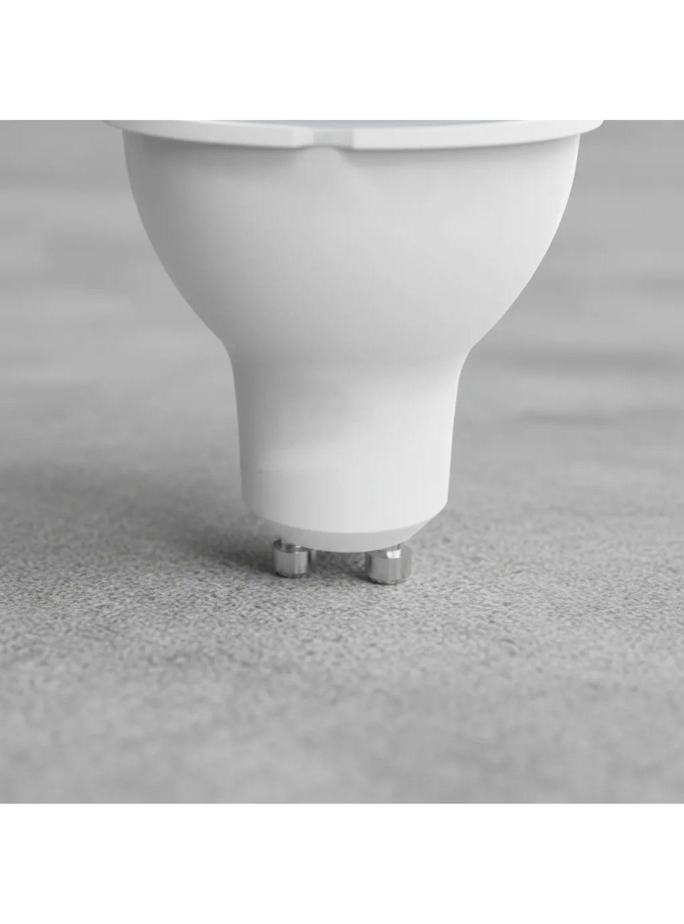 Bombilla LED GU10 50mm 5W Blanco Frío Pack 10-6