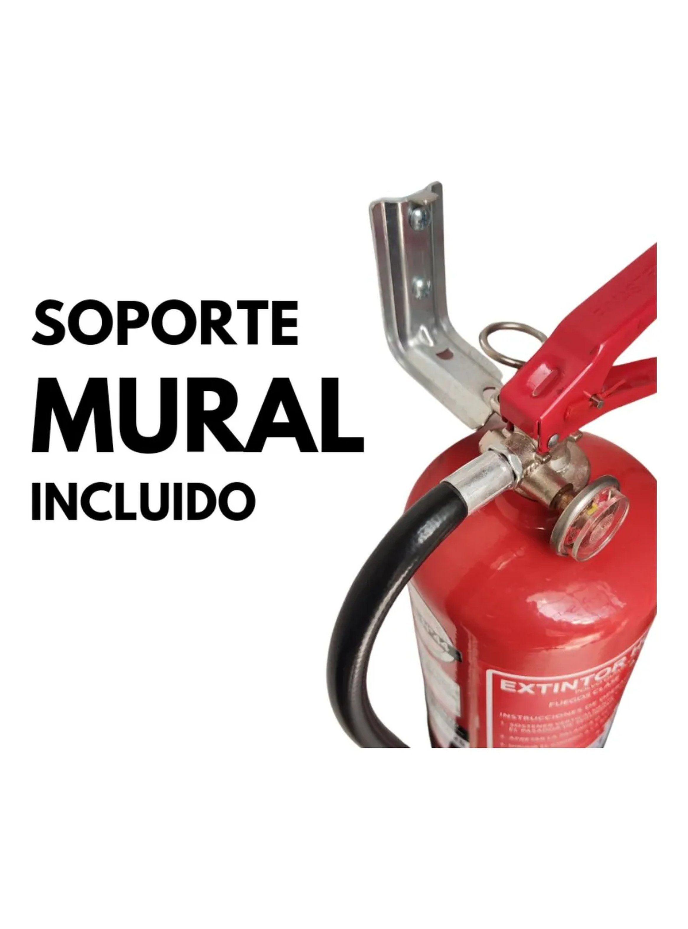 Extintor Multipropósito 9,3 Kg Con Soporte Mural-2