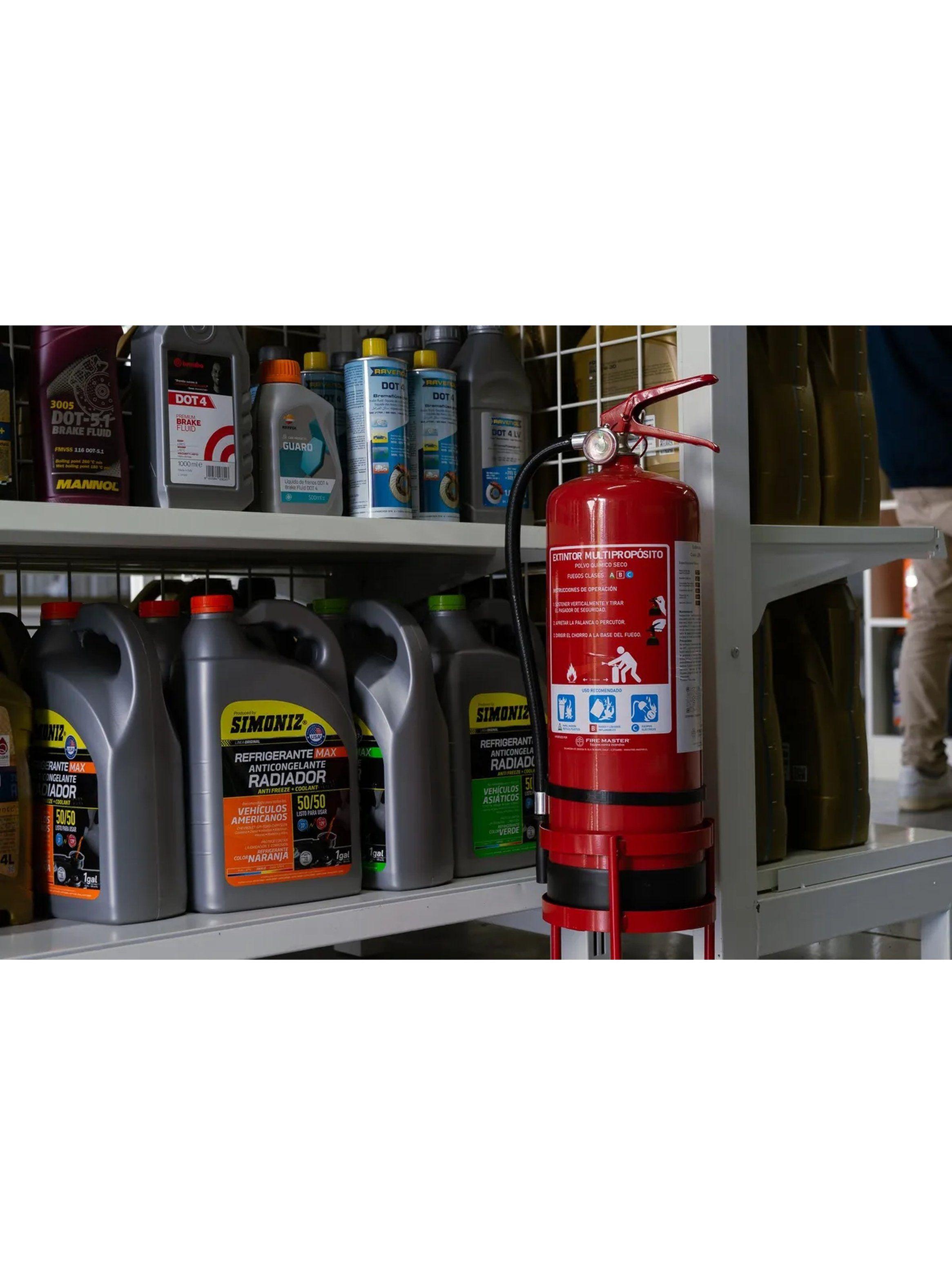 Extintor Multipropósito 9,3 Kg Con Soporte Mural-4