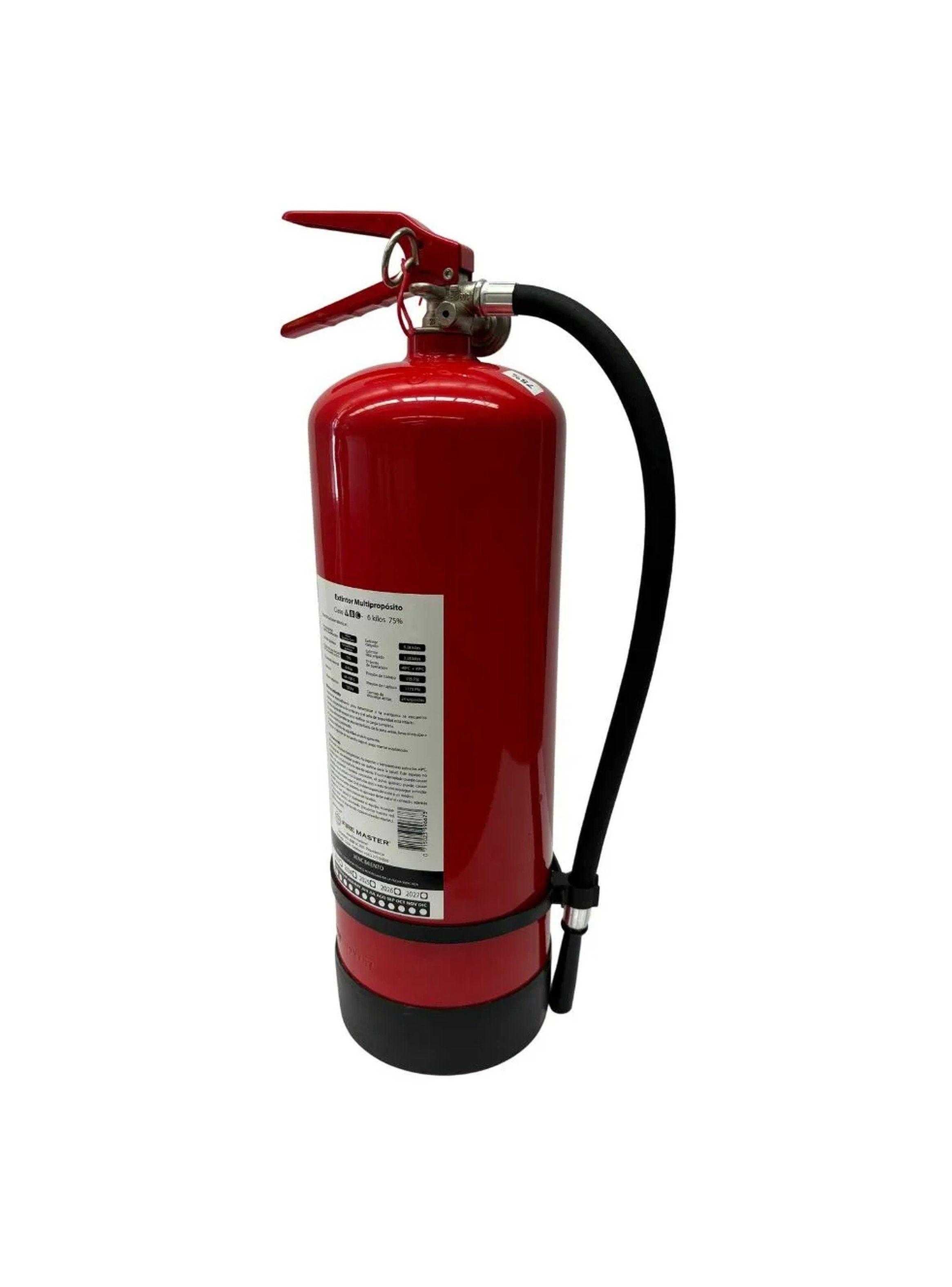 Extintor Multipropósito 9,3 Kg Con Soporte Mural-9