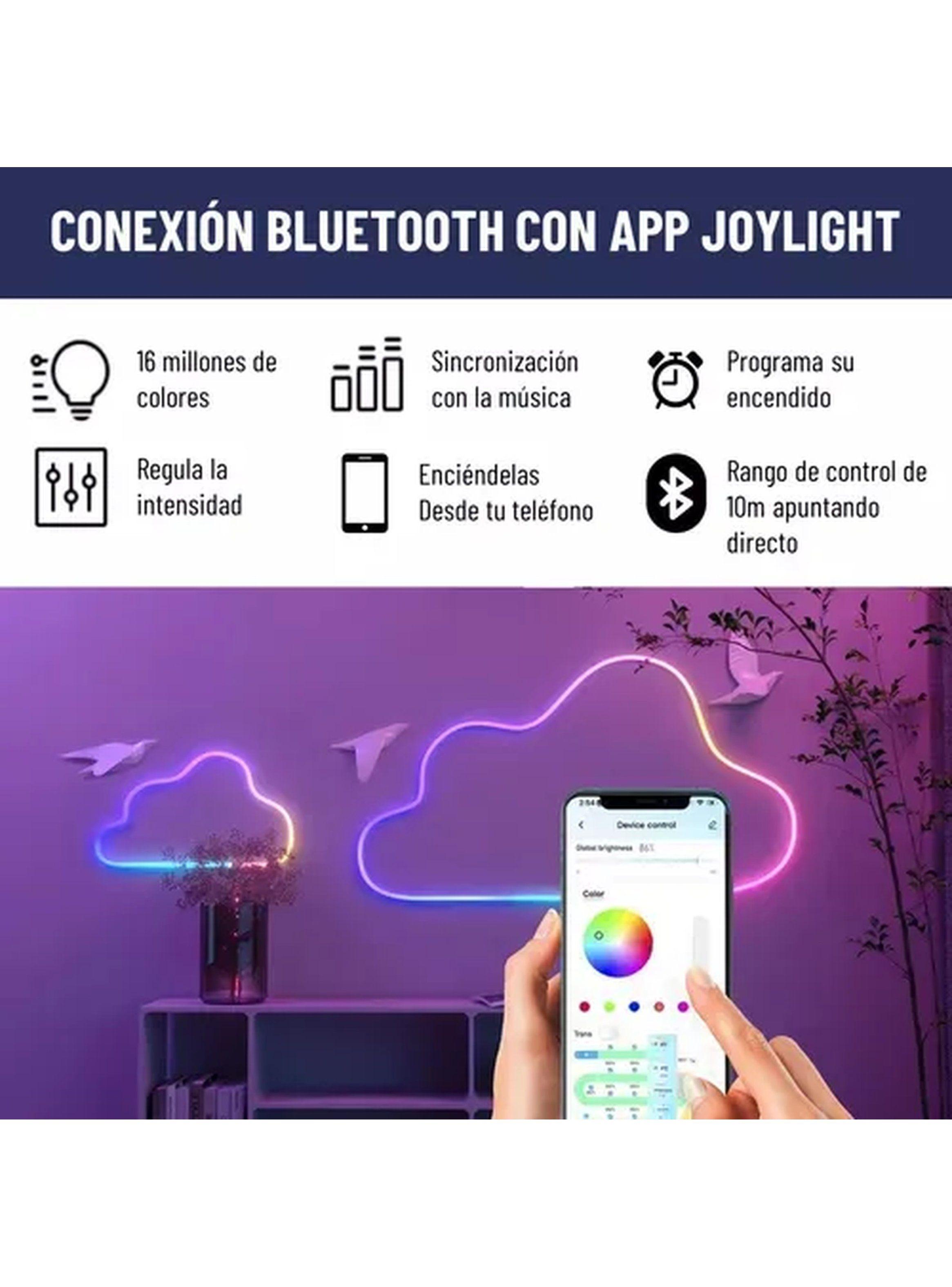 Tira LED RGB Flexible Control App Multicolor 5M-3