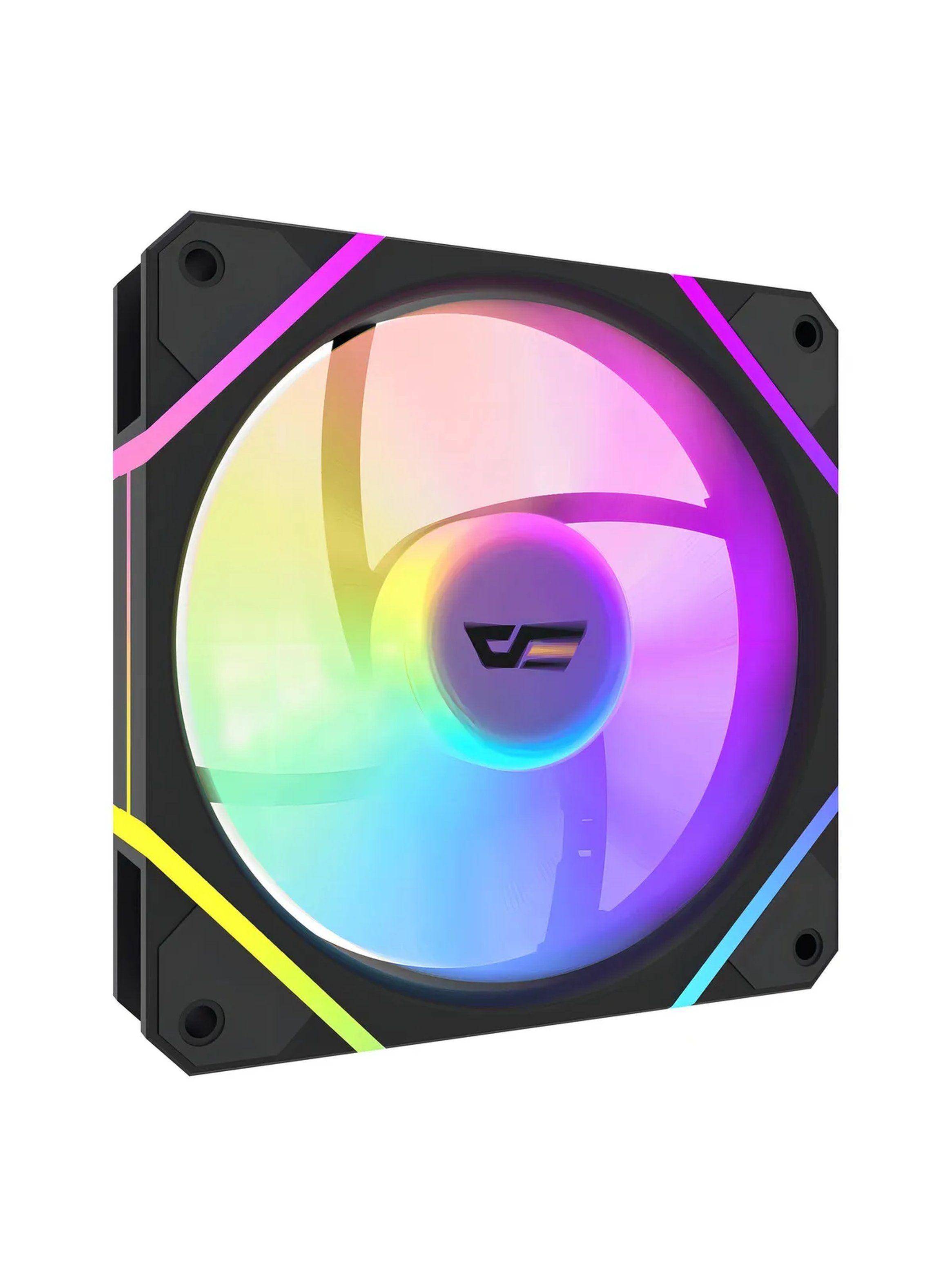Ventilador RGB de Enfriamiento para PC 120mm LED Ajustable -1