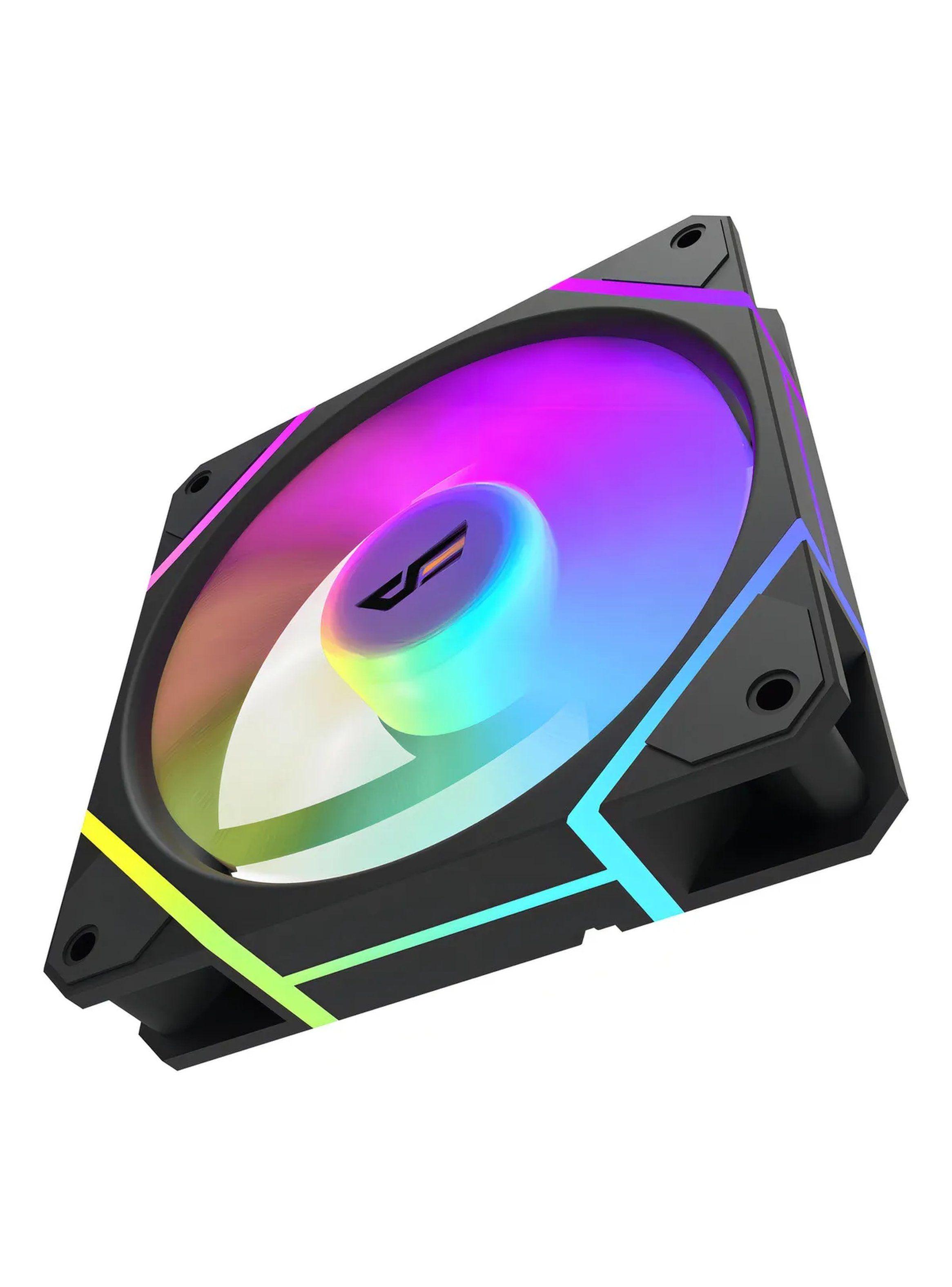 Ventilador RGB de Enfriamiento para PC 120mm LED Ajustable -2