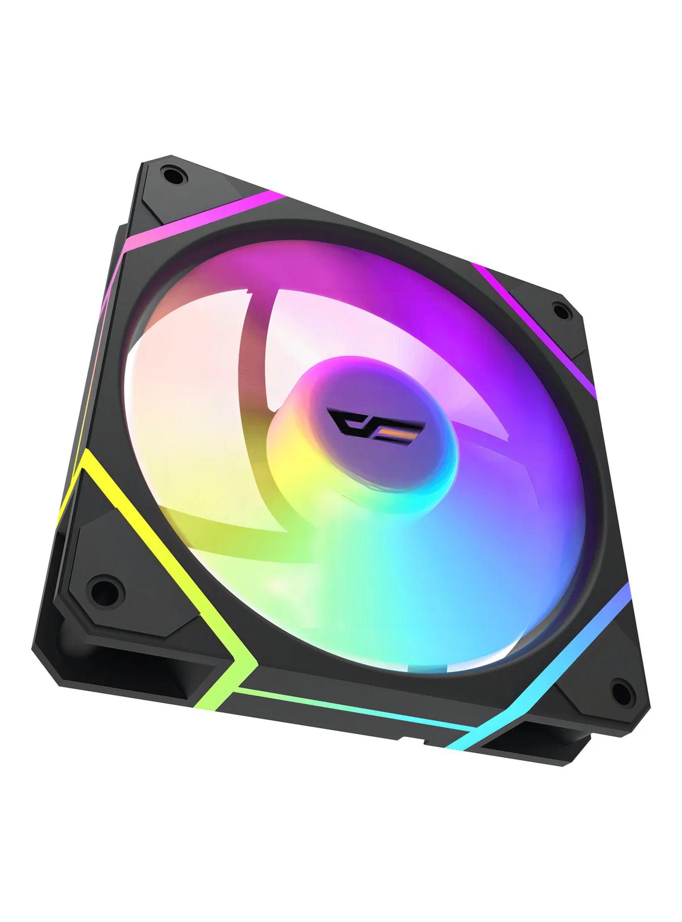 Ventilador RGB de Enfriamiento para PC 120mm LED Ajustable -4