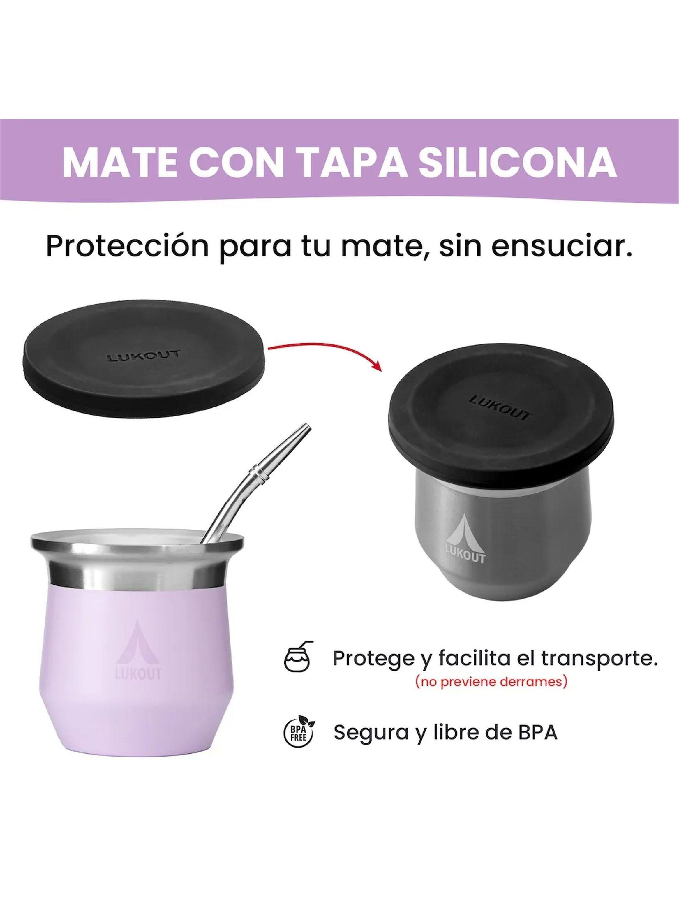 Termo Acero Inoxidable 1000 ml Doble Pared Rosa-6