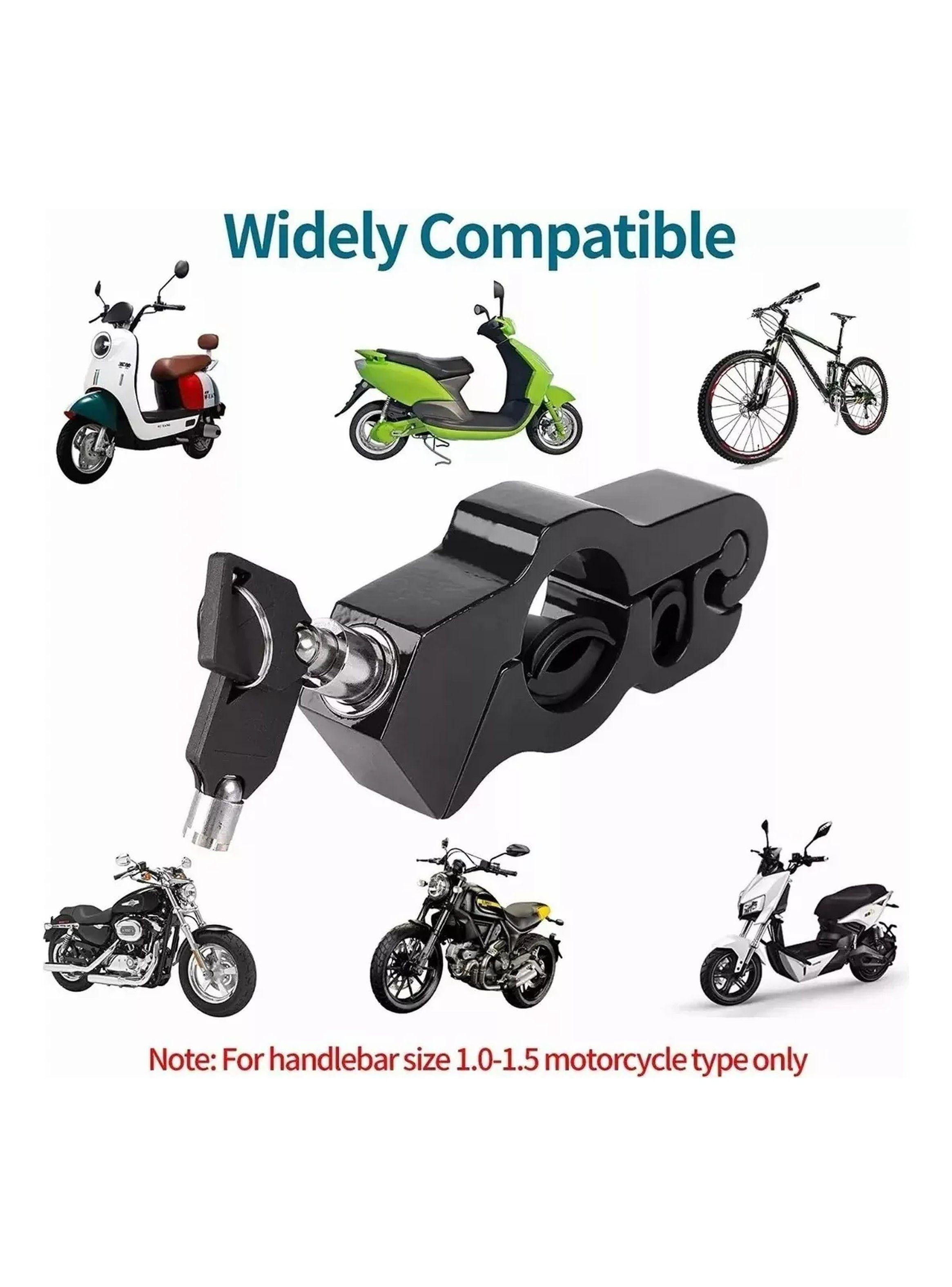 Soporte Acelerador Motocicleta Ajustable Aluminio Negro-9