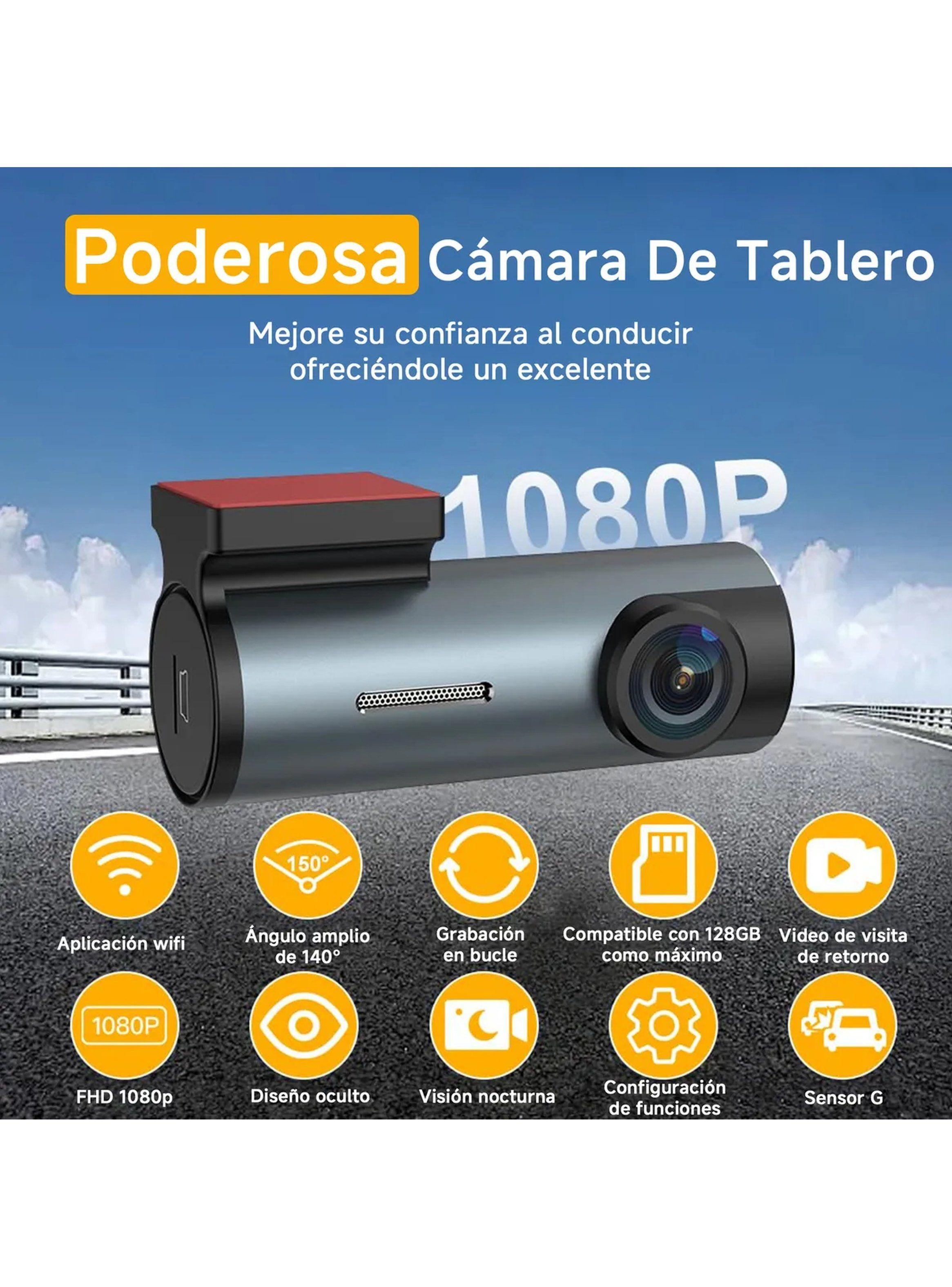 Cámara De Tablero FHD 1080P Lente Giratoria WiFi Visión Nocturna-1