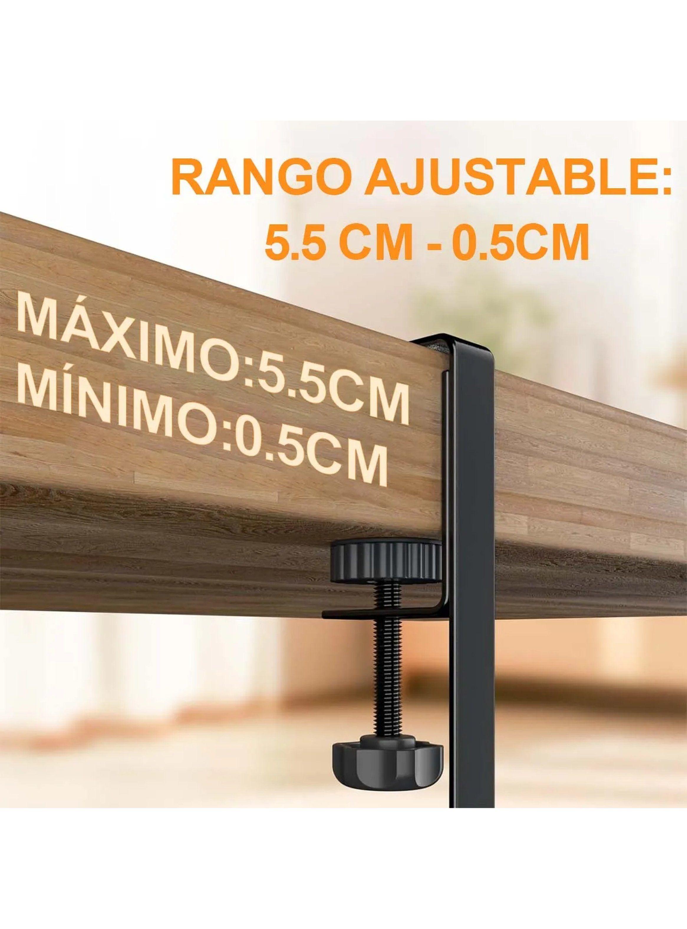 Organizador de Escritorio Metálico Ajustable Negro-2