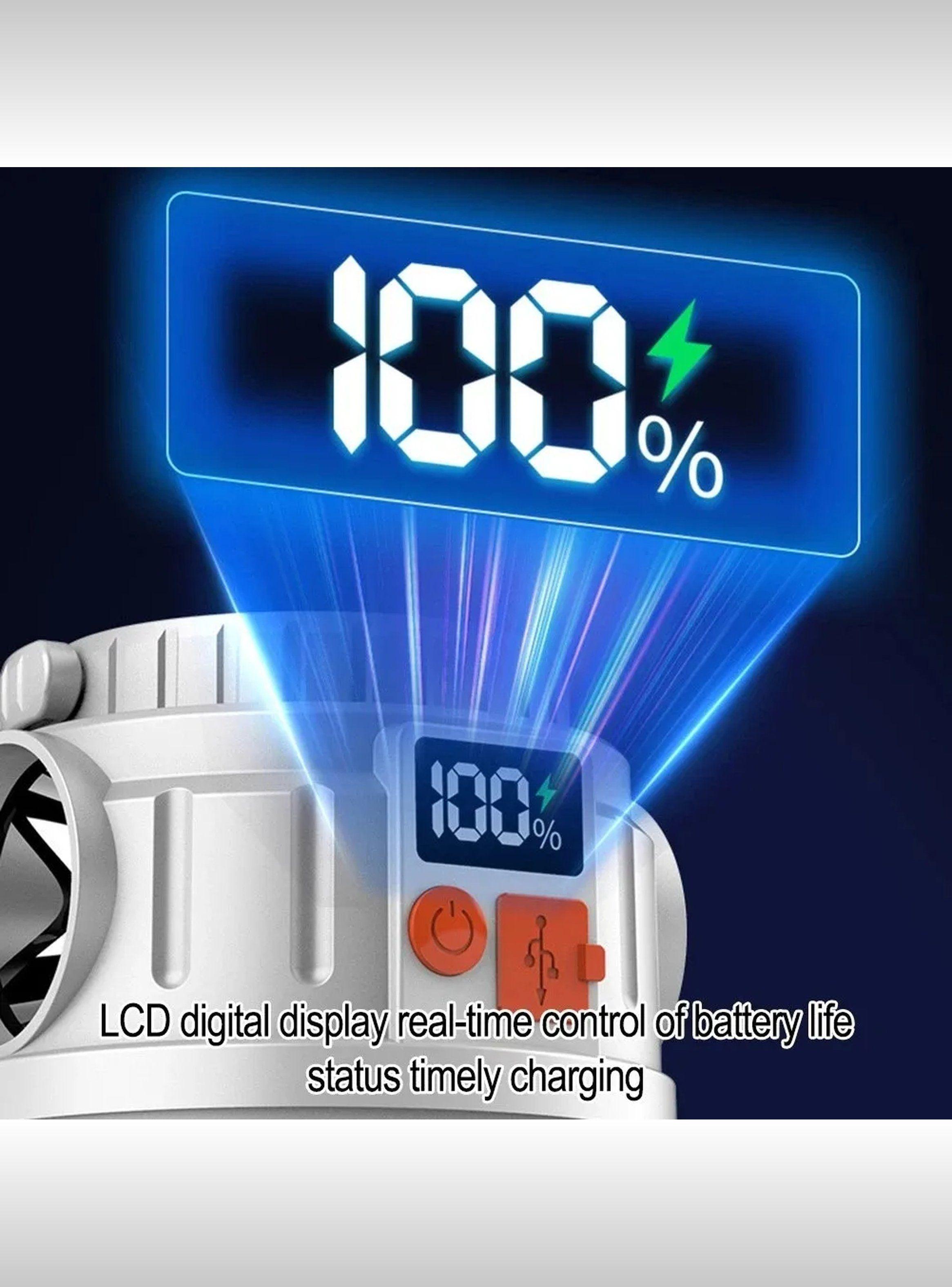 Lámpara LED Recargable Solar con Banco de Energía y Control Remoto 10000mAh-3