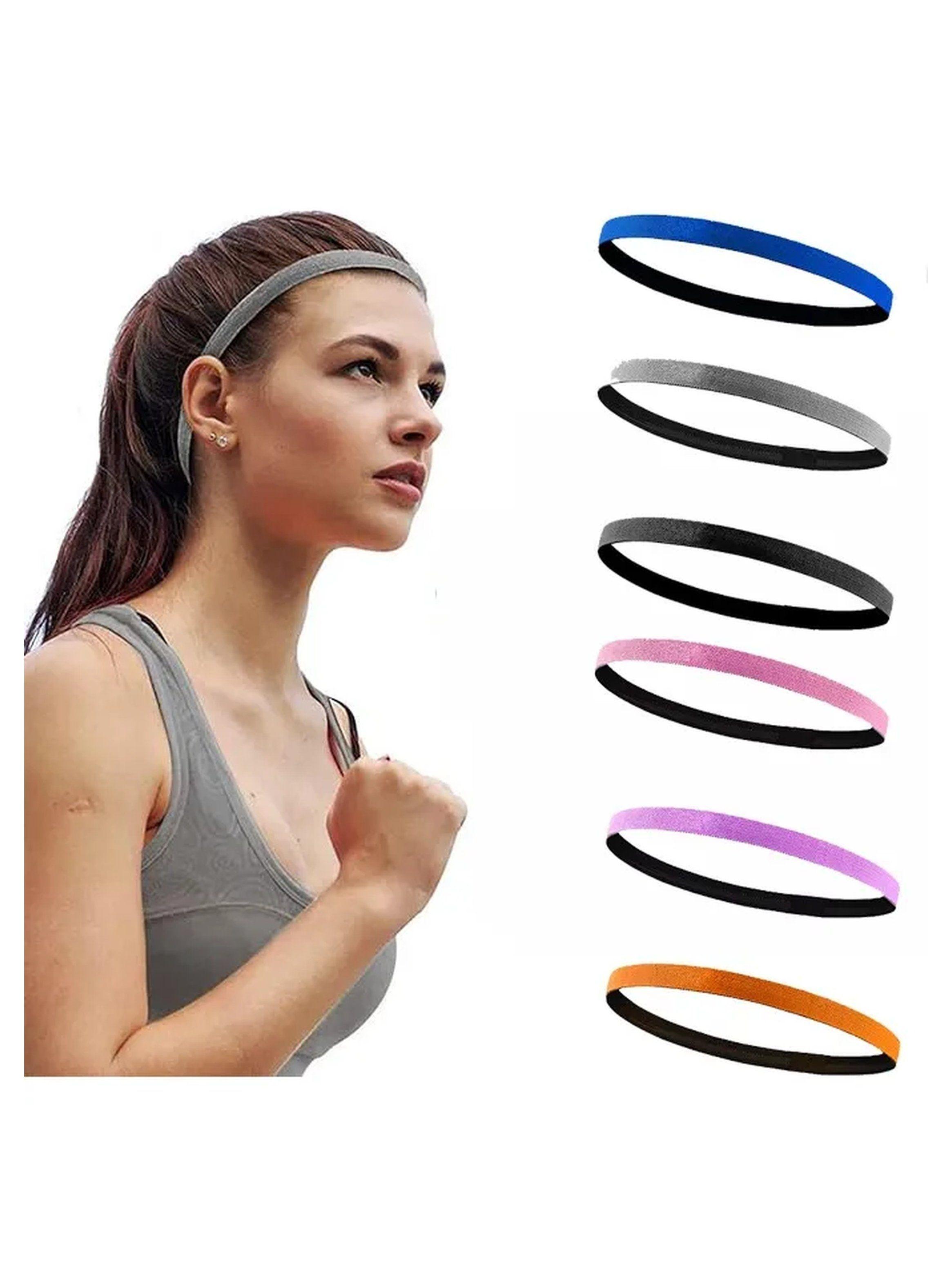 Cinta Para Cabeza Antideslizante Deportiva Unisex Secado Rápido-0