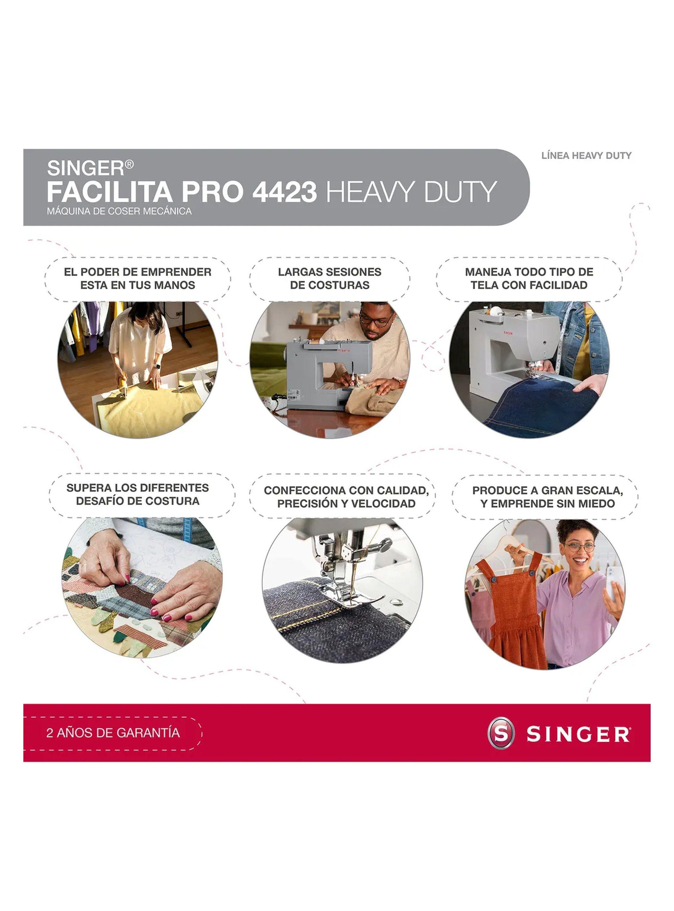 Máquina de Coser Mecánica Heavy Duty 23 Puntadas-3