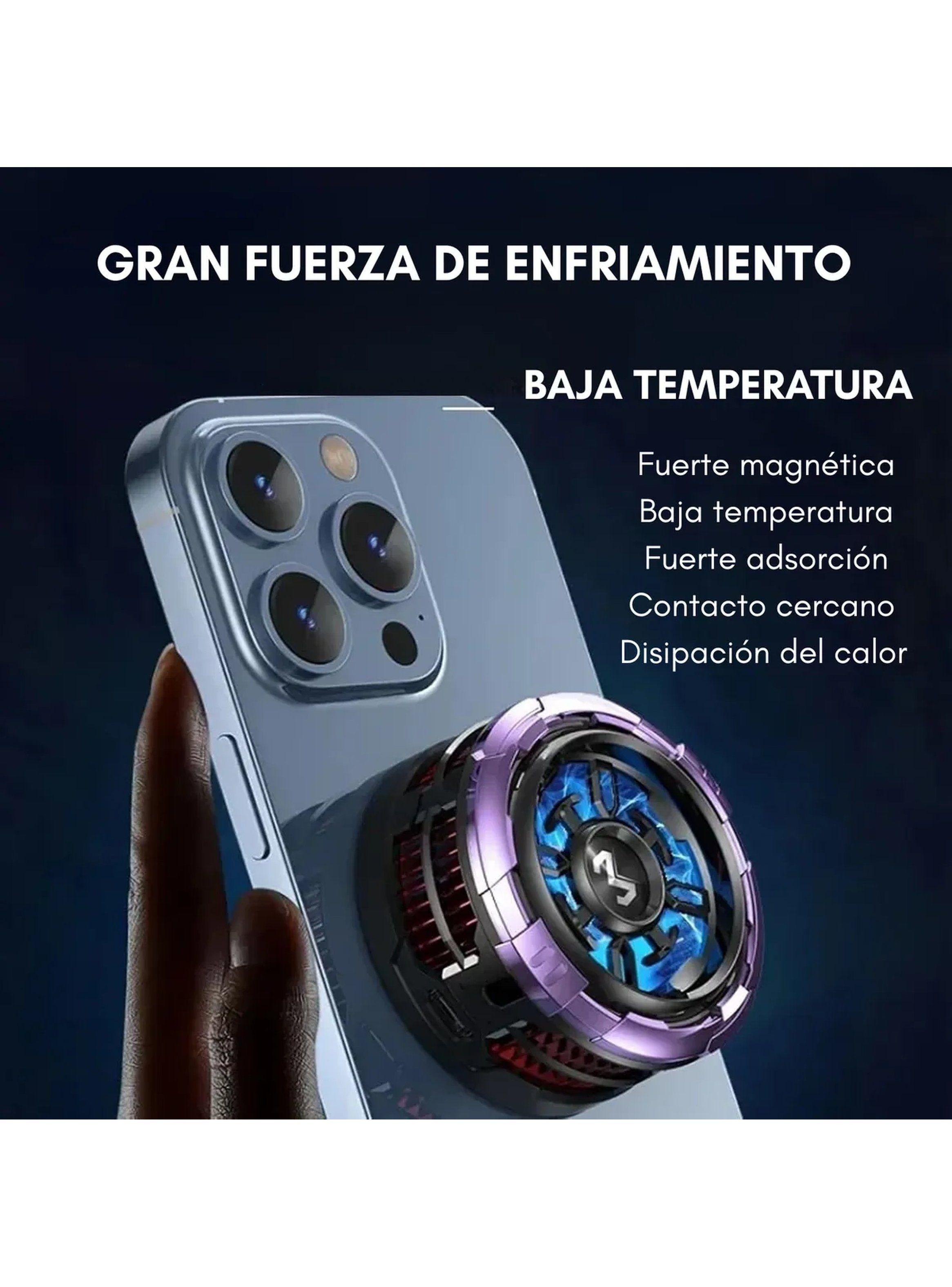 Ventilador de Enfriamiento para Teléfono 40mm LED Silencioso-5