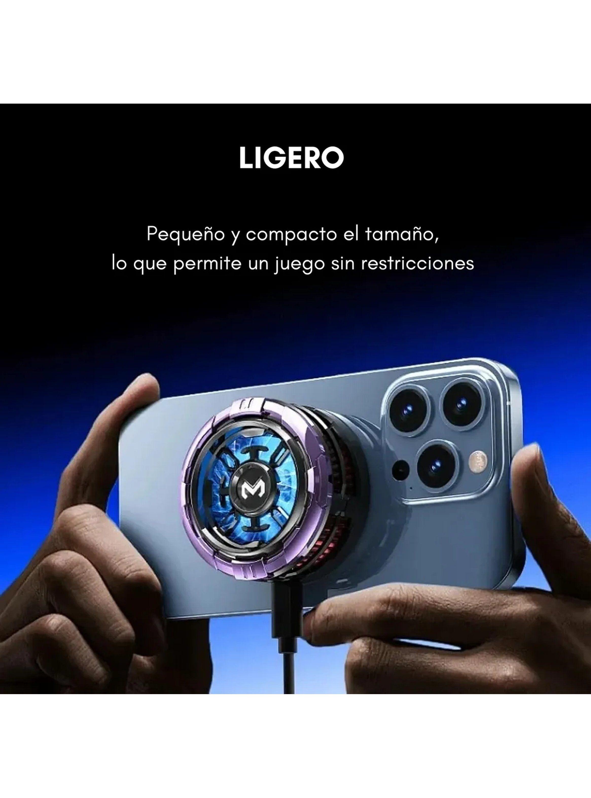 Ventilador de Enfriamiento para Teléfono 40mm LED Silencioso-6