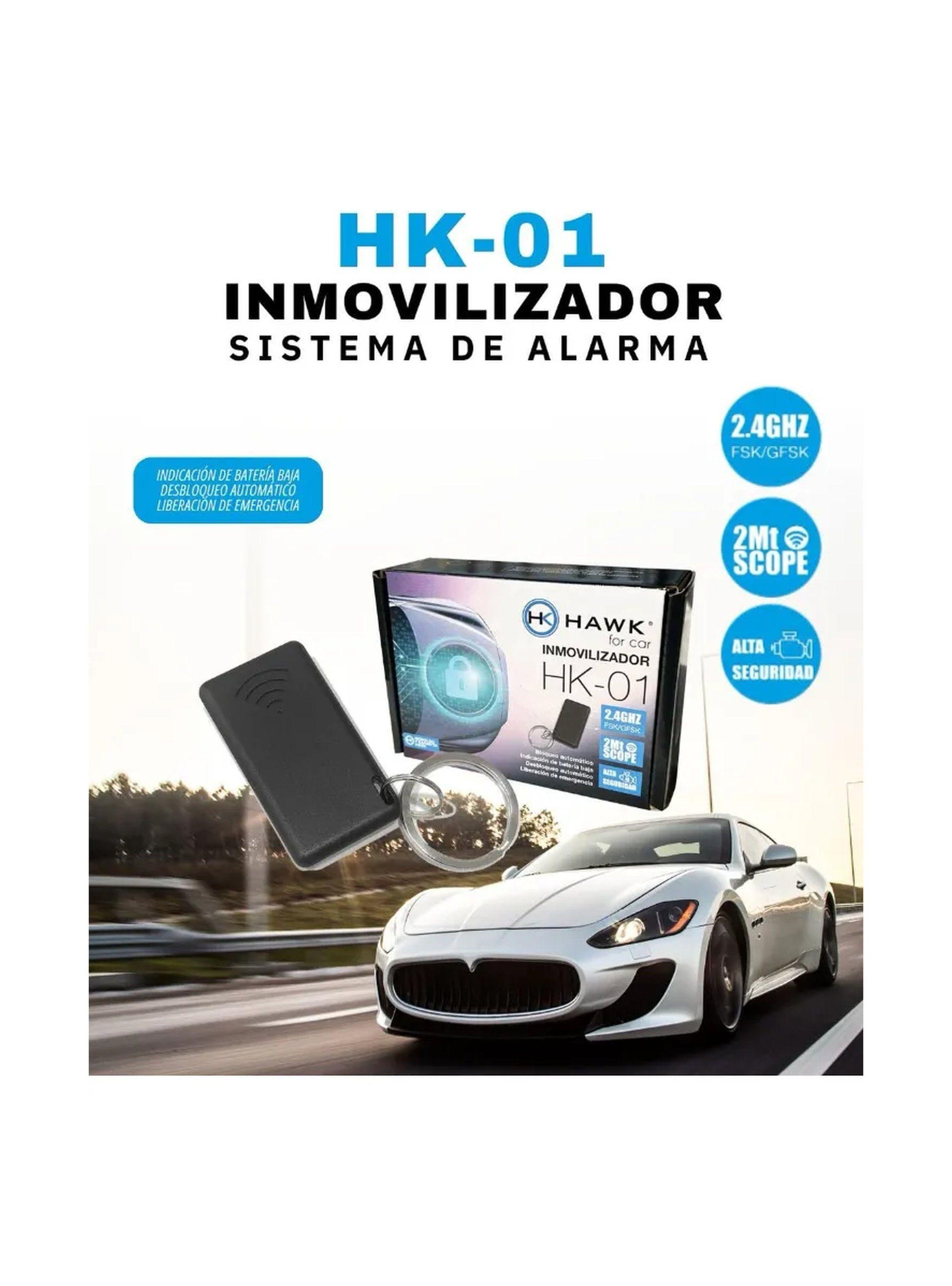 Inmovilizador de Vehículo Inalámbrico HK-01 2.4GHz alta seguridad-1