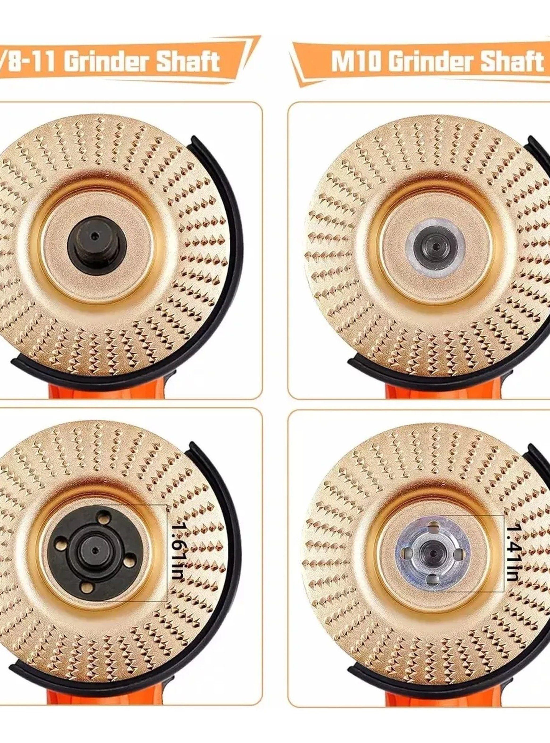 Disco Tallado Madera 22mm Carburo Compatible Amoladora Angular-3