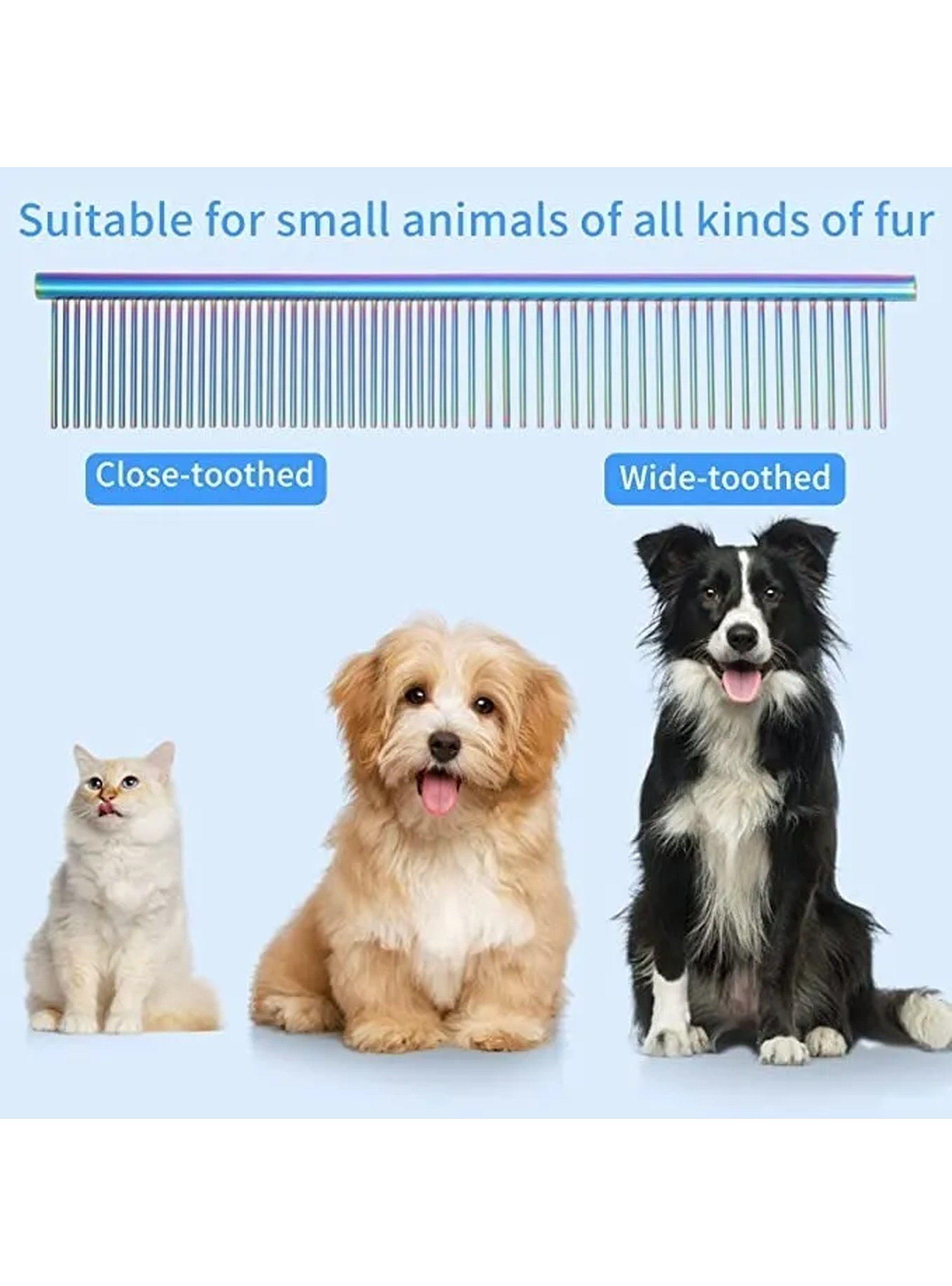 Set De Tijeras Para Mascotas Acero Inoxidable Iridiscente 5 Piezas -8