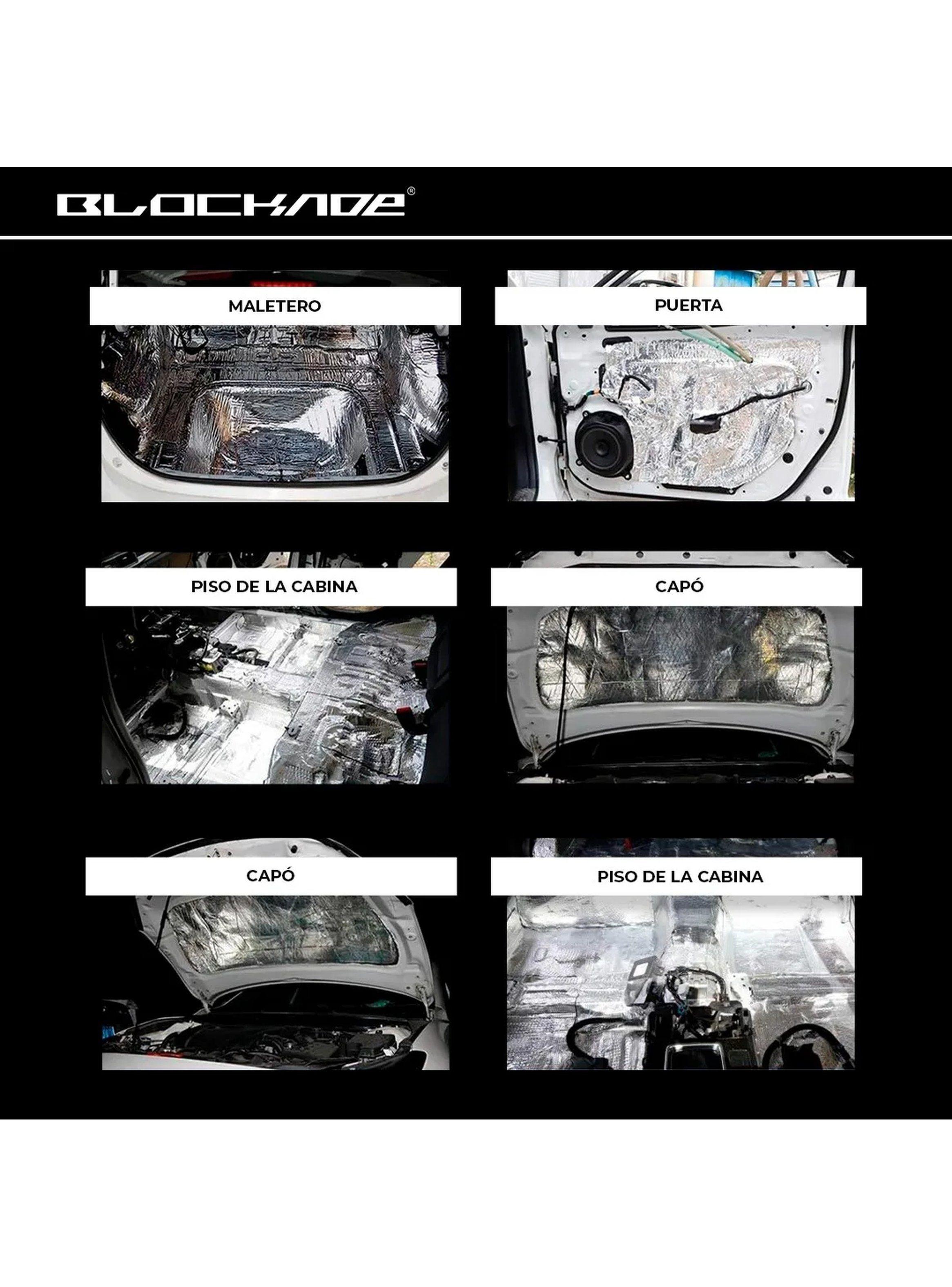 Lámina Térmica y Acústica 2 en 1 Adhesiva Para Autos y Camiones-4