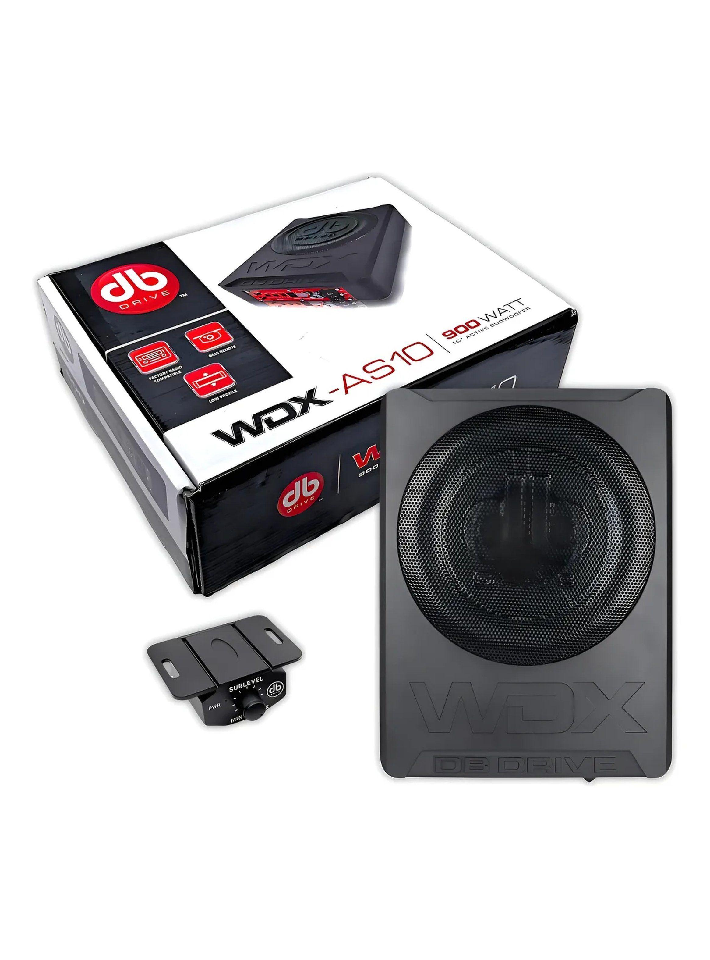 Subwoofer Activo Slim 8" 400W Negro -3