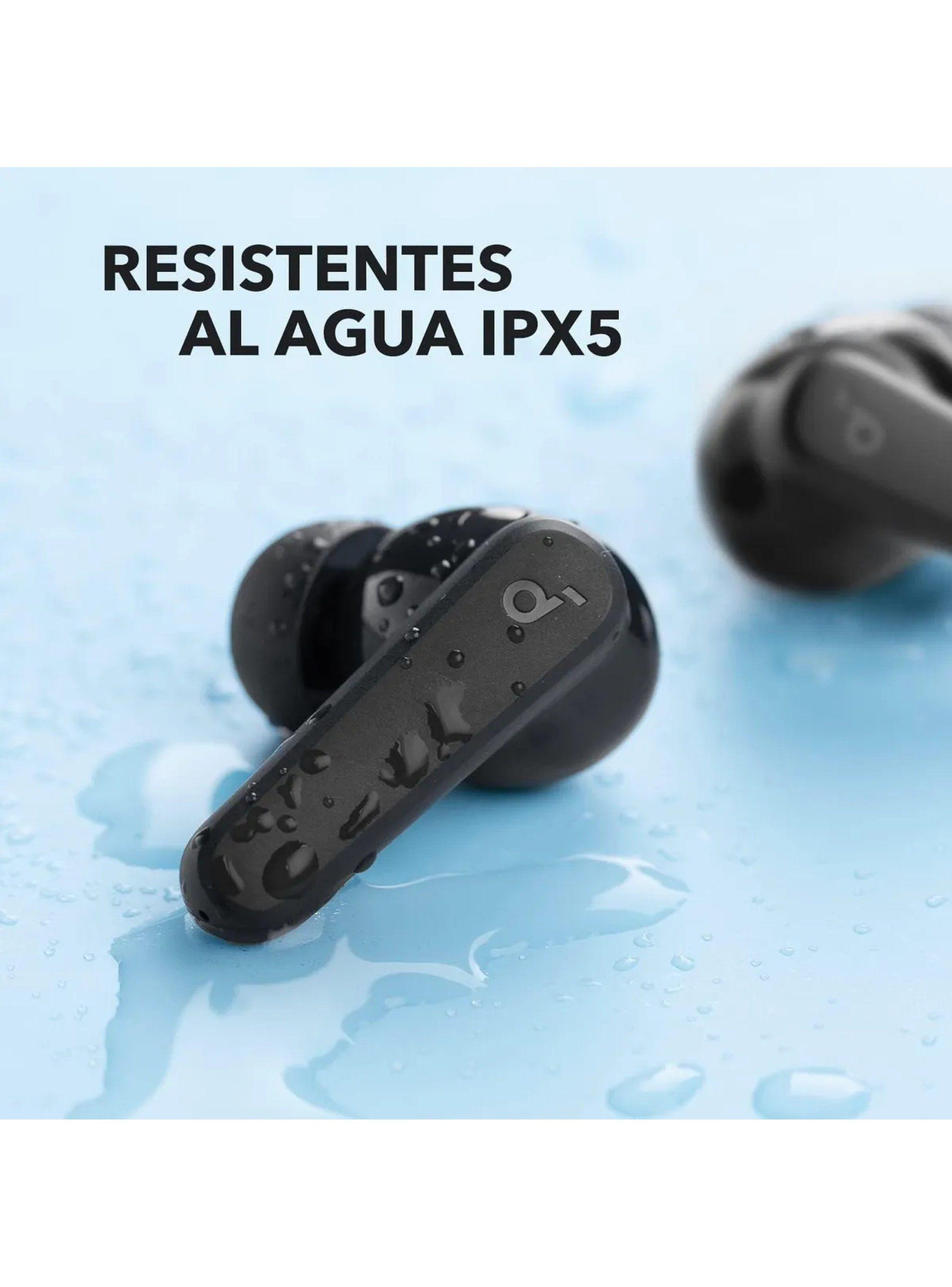 Auriculares Inalámbricos Bluetooth Cancelación de Ruido Bajos Potentes Negros-6