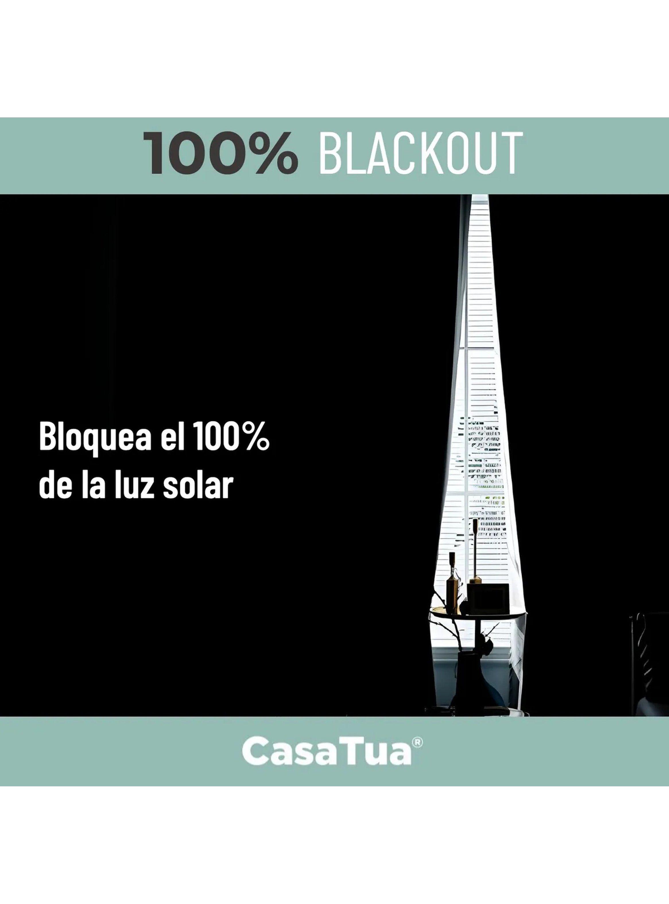 Cortinas Blackout 100% Tejido Texturizado Gris-5
