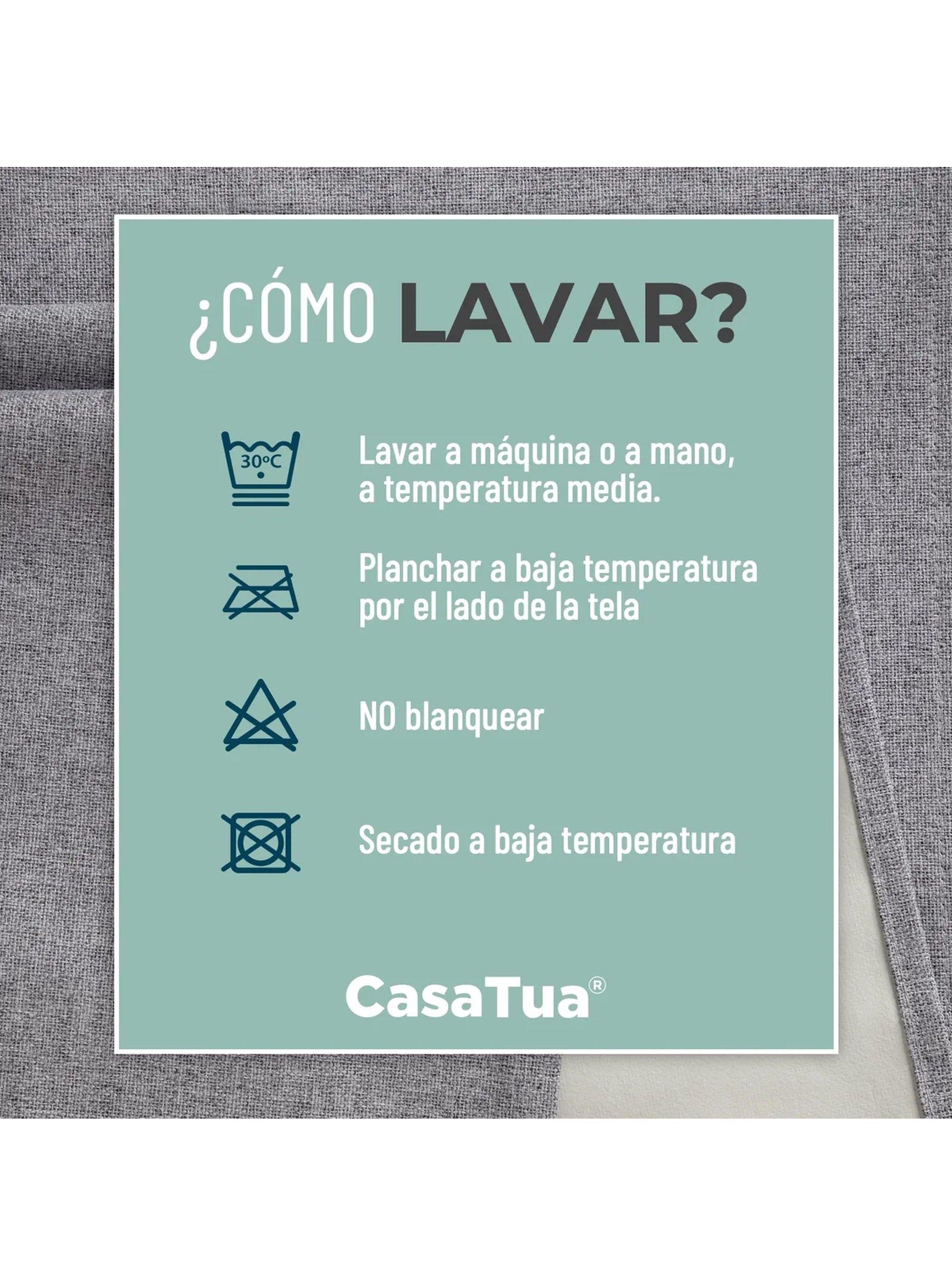 Cortinas Blackout 100% Tejido Texturizado Gris-8