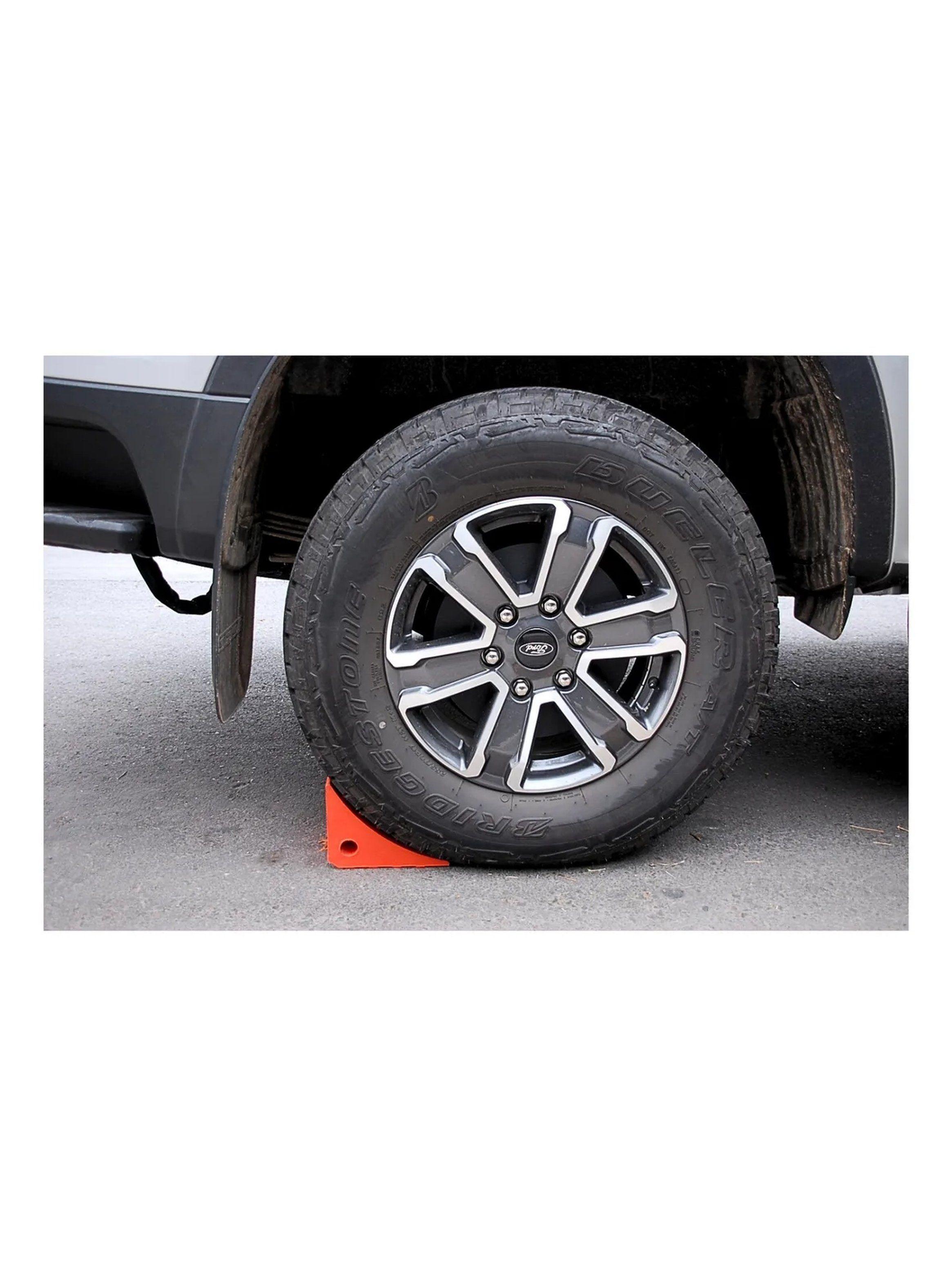 Cuna de Goma Antideslizante Roja para Bloqueo y Seguridad-6