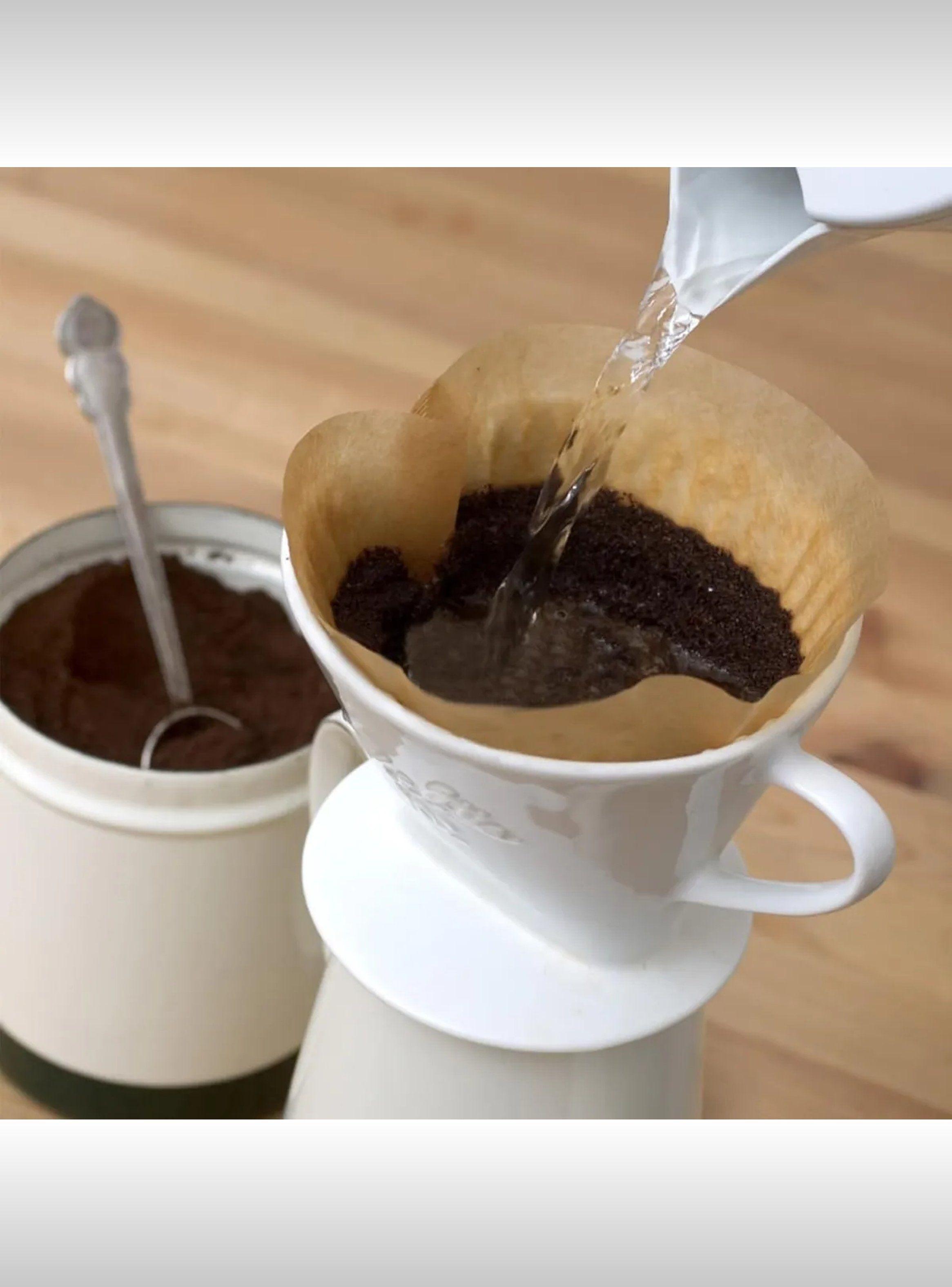 Filtros de Café Desechables Natural Pulp #2 Portátiles Eco-Friendly-4